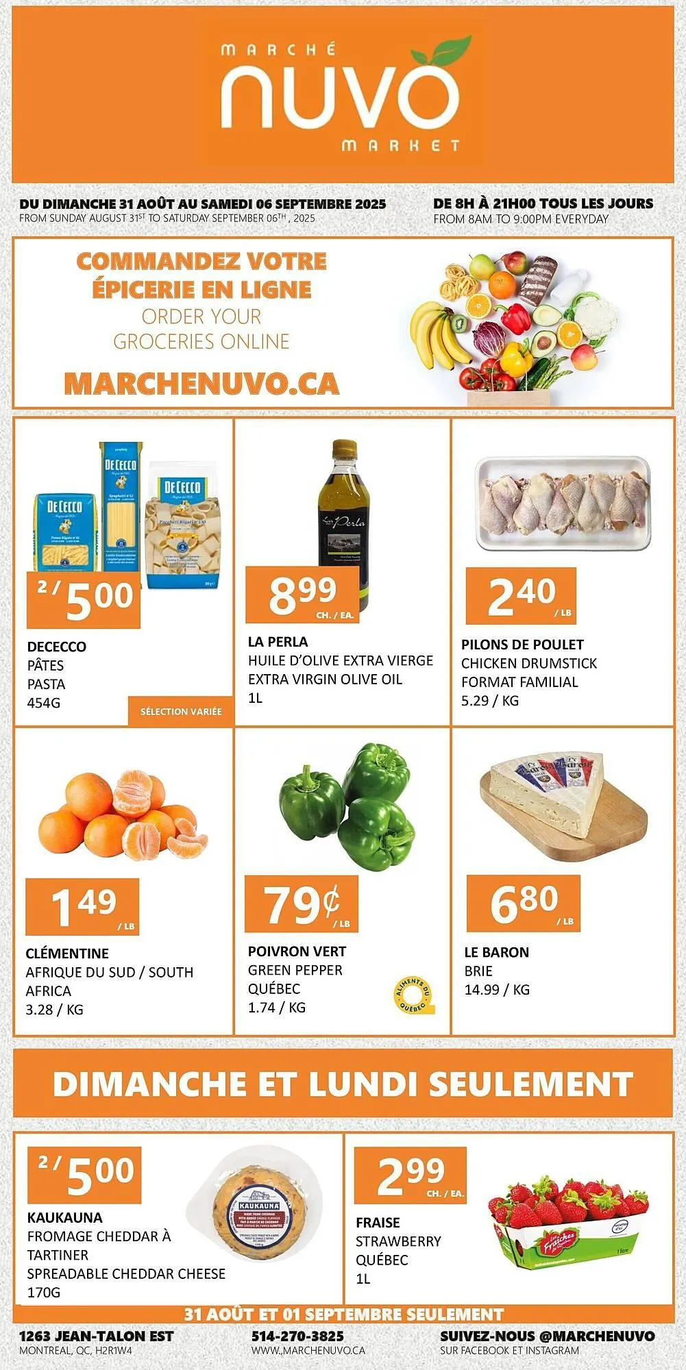Marche Nuvo flyer from August 29 to September 12 2025 - flyer page 1