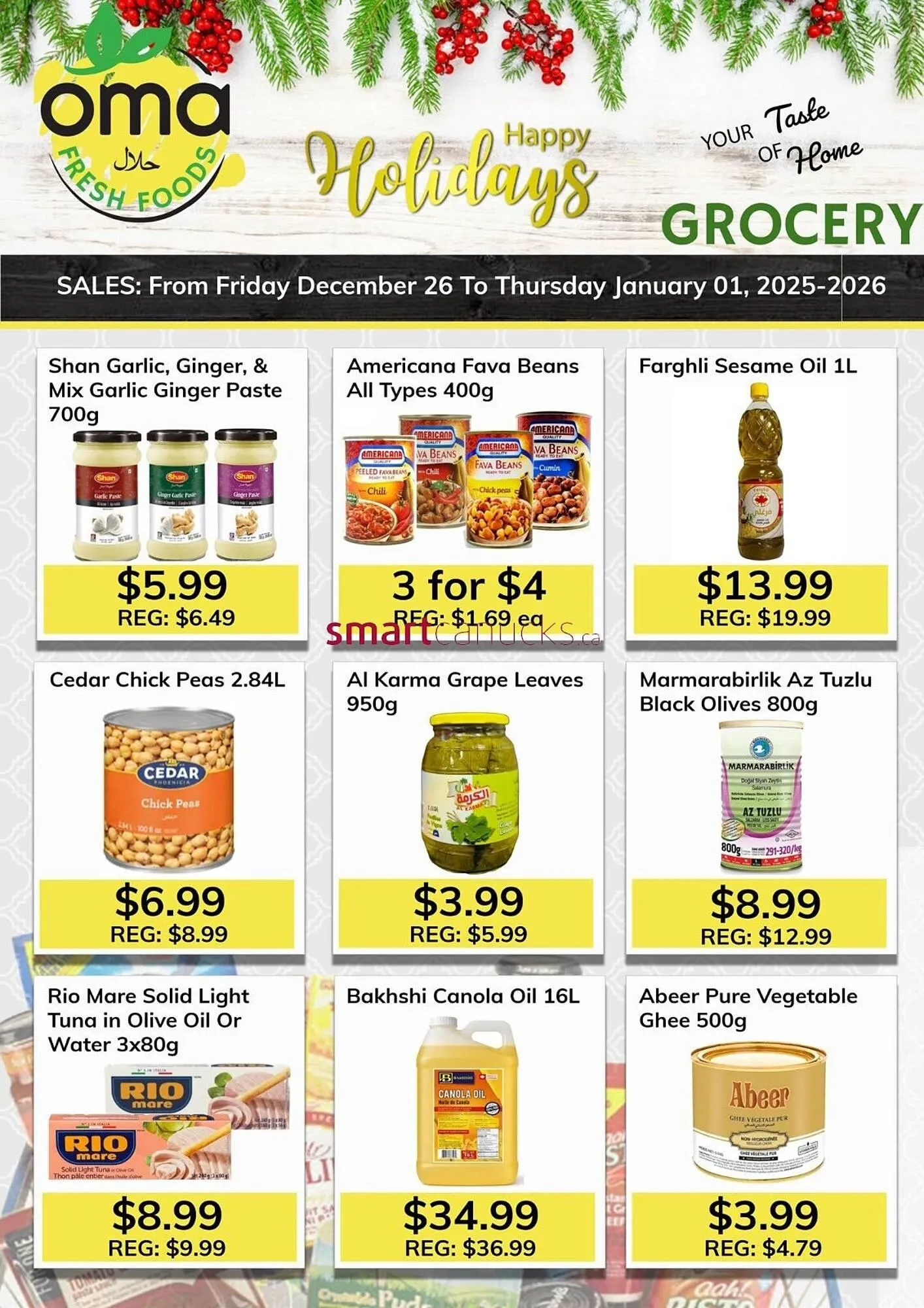 Oma Fresh Foods flyer from December 26 to January 1 2026 - flyer page 4