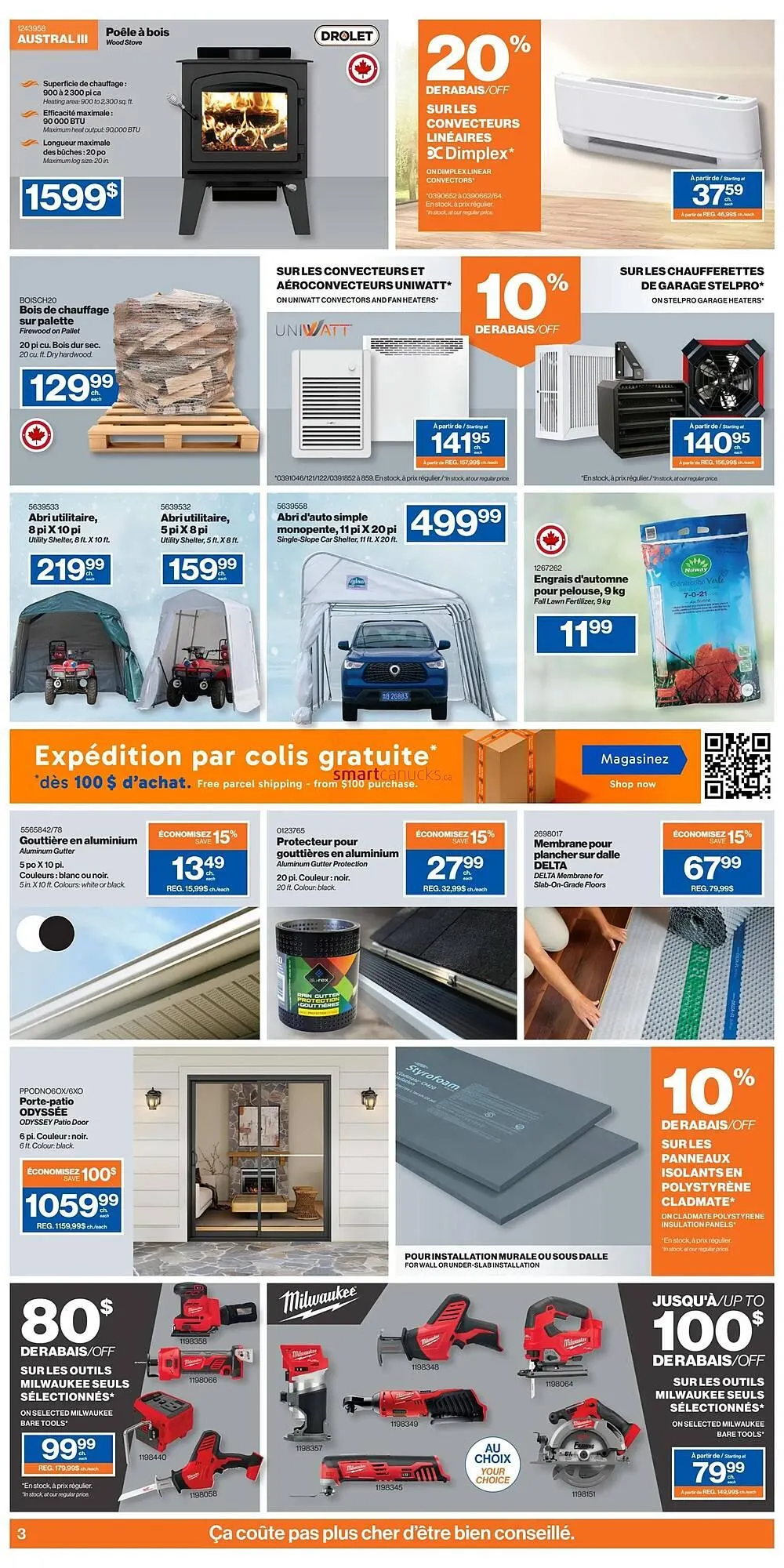 Patrick Morin flyer from September 25 to October 8 2025 - flyer page 3