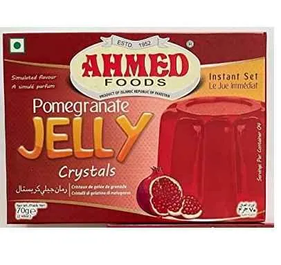 Ahmed Crystal Jelly Pomegranate 70g