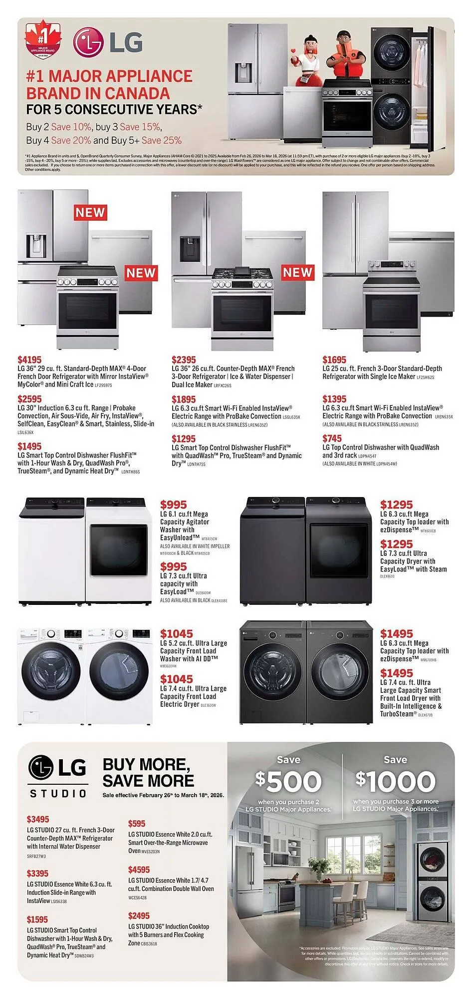 The Brick flyer from March 6 to March 9 2026 - flyer page 17