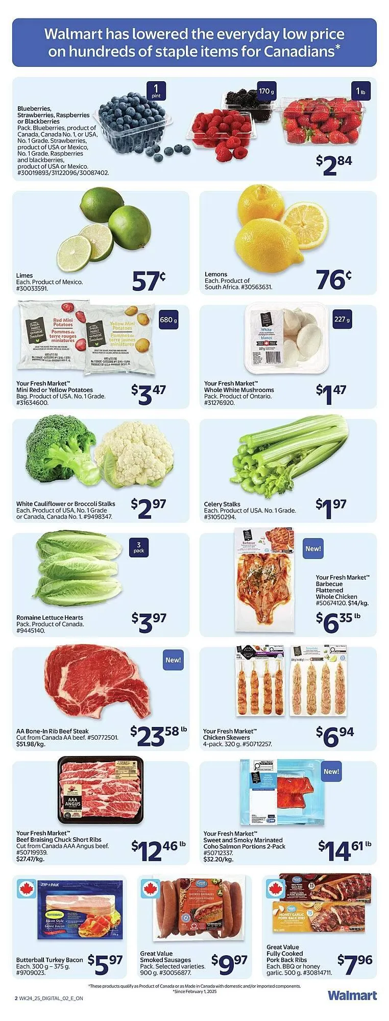 Walmart flyer from July 11 to July 18 2025 - flyer page 3