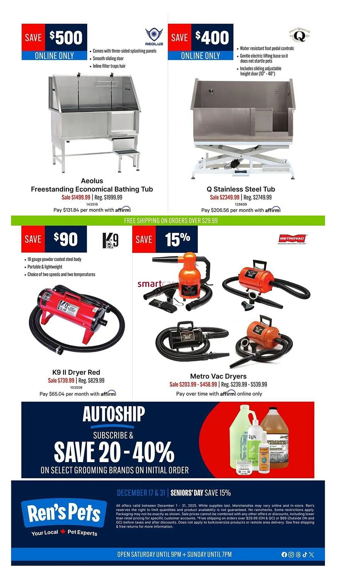 Ren’s Pets Depot flyer from November 30 to December 3 2025 - flyer page 3