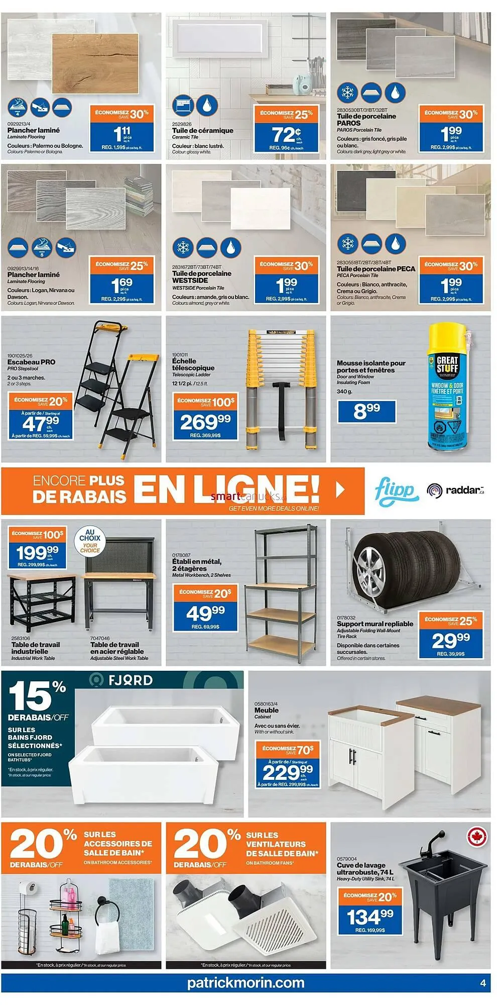 Patrick Morin flyer from October 23 to October 29 2025 - flyer page 4