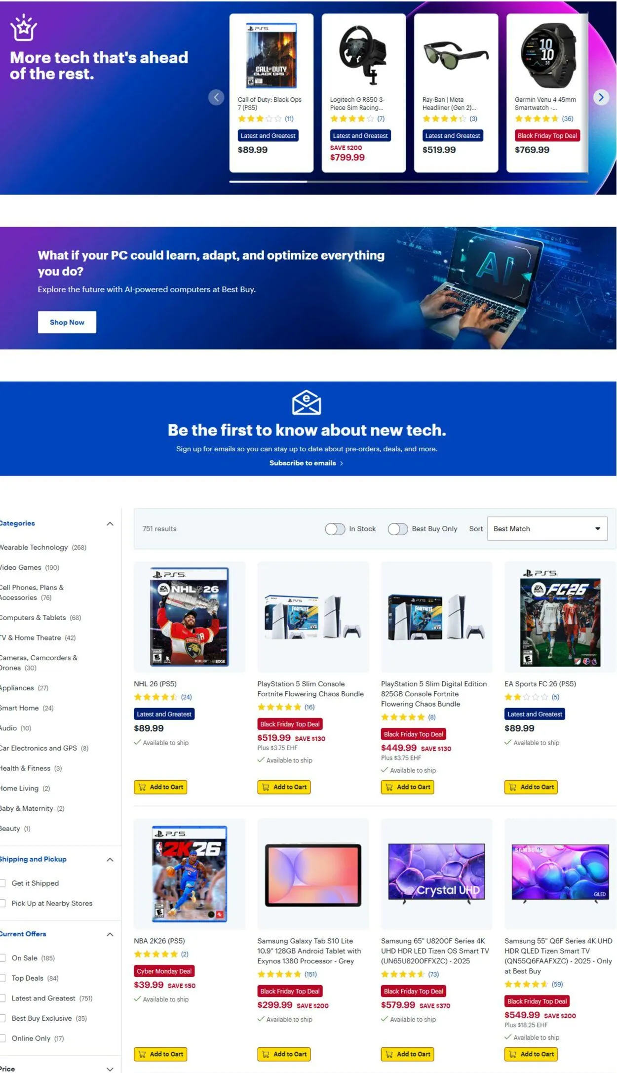 Best Buy Current flyer from December 1 to January 11 2026 - flyer page 2