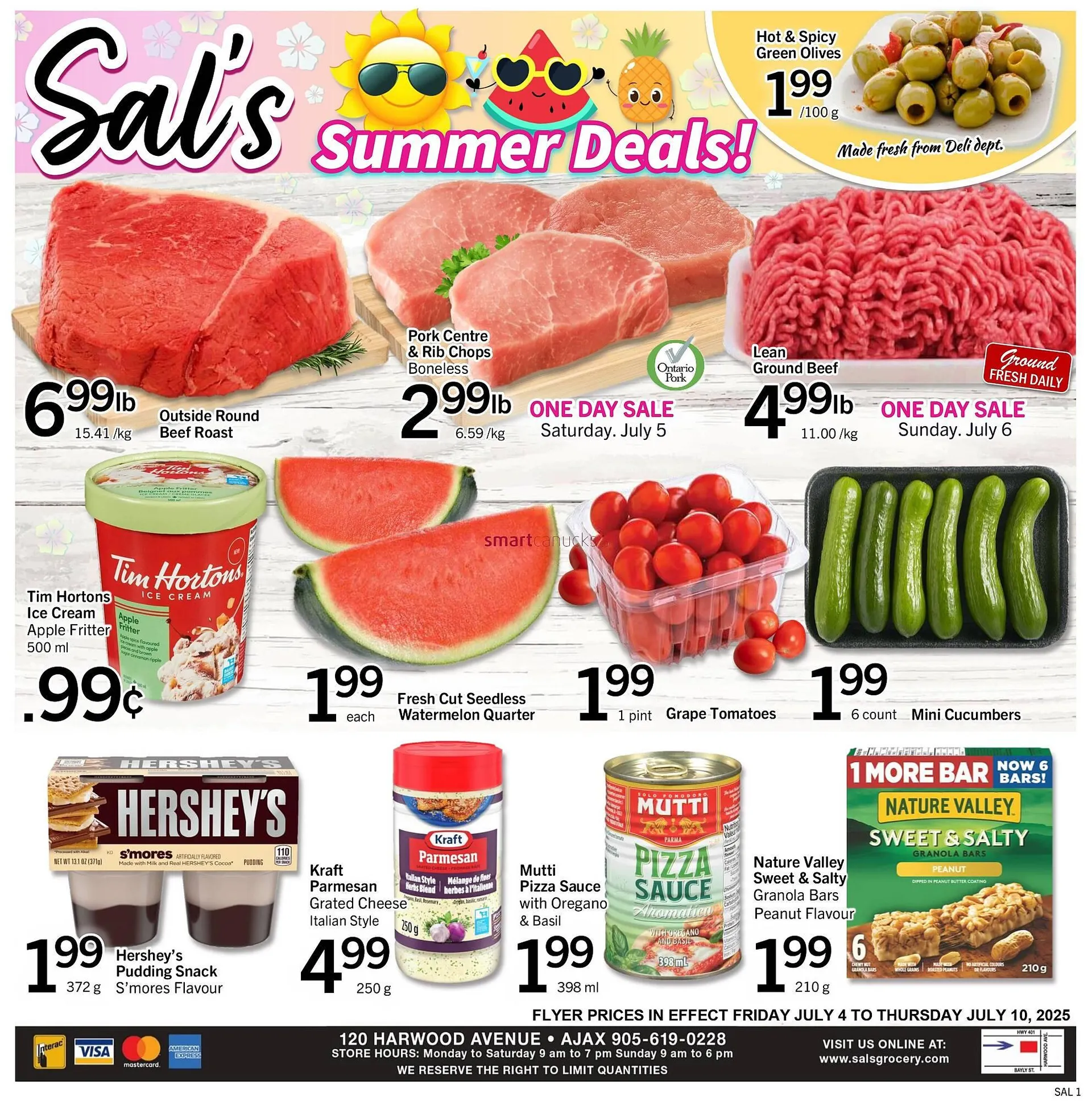 Sals Grocery flyer - 1