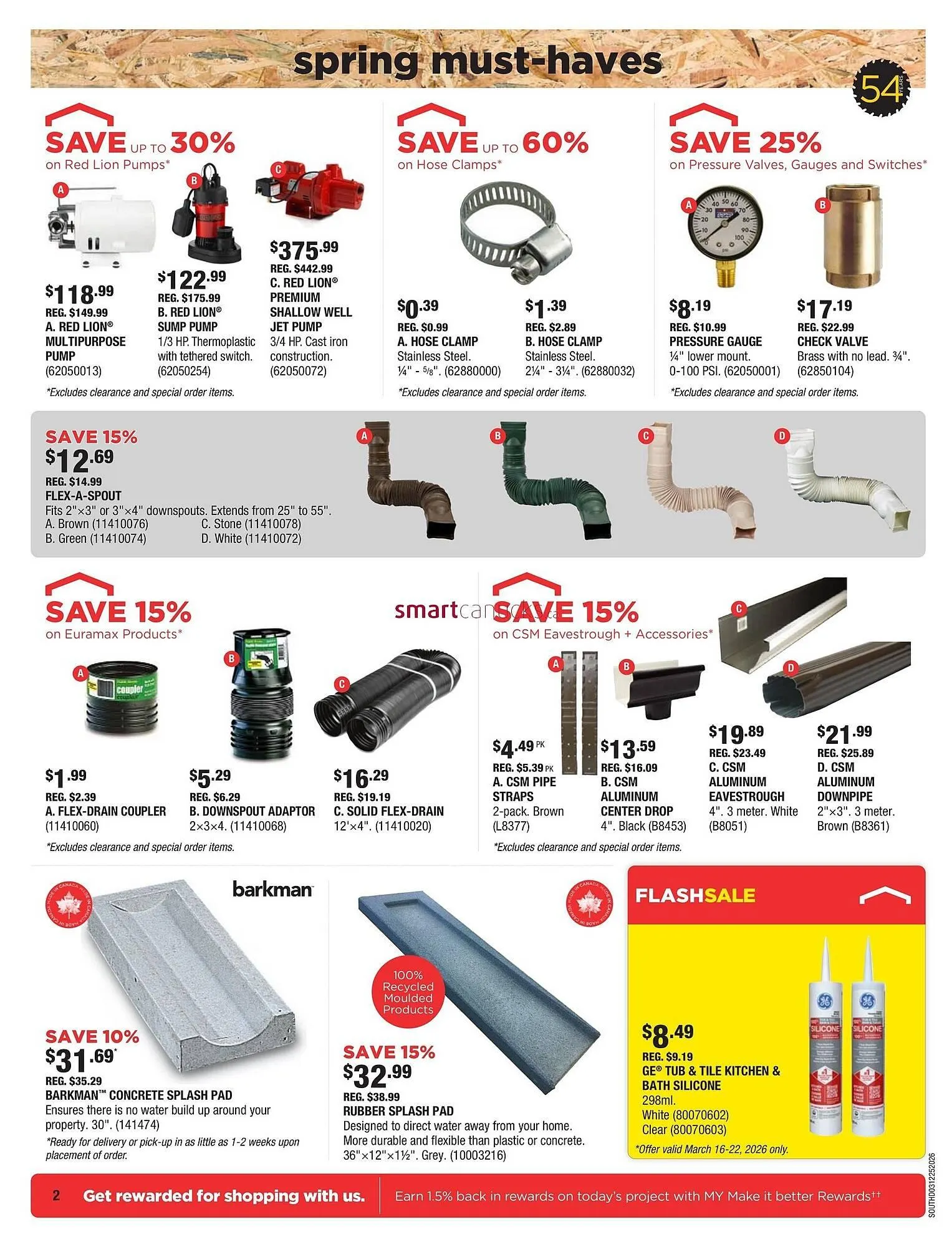 McMunn & Yates Building Supplies flyer from March 12 to March 25 2026 - flyer page 2