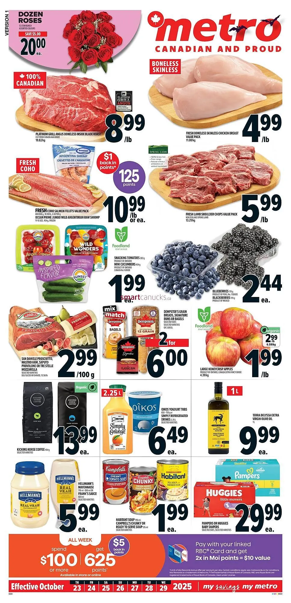 Metro flyer from October 23 to October 29 2025 - flyer page 2