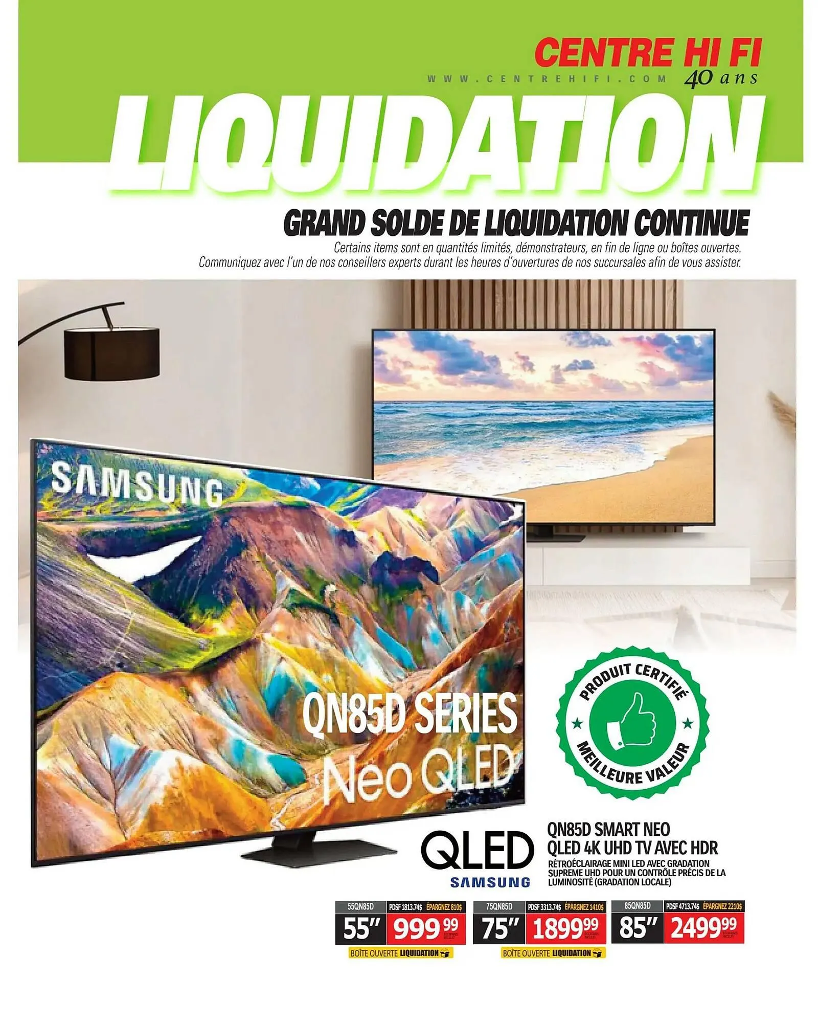 Centre Hi-Fi flyer from December 5 to December 11 2025 - flyer page 85