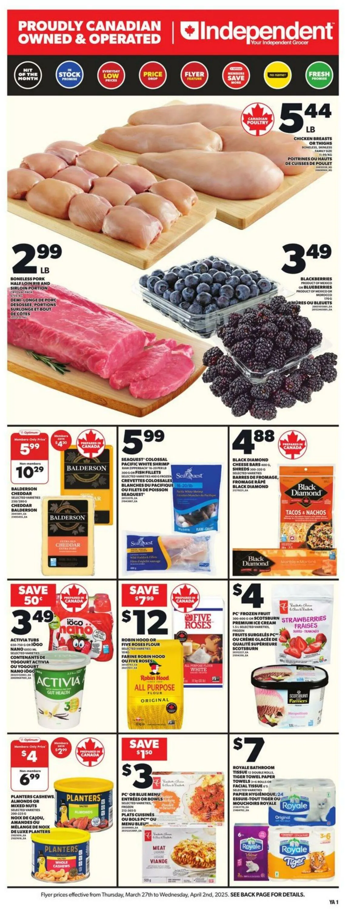 Independent Current flyer from March 27 to April 2 2025 - flyer page 3