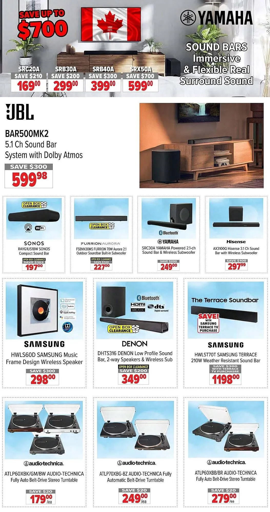 2001 Audio Video flyer from February 27 to March 5 2026 - flyer page 5