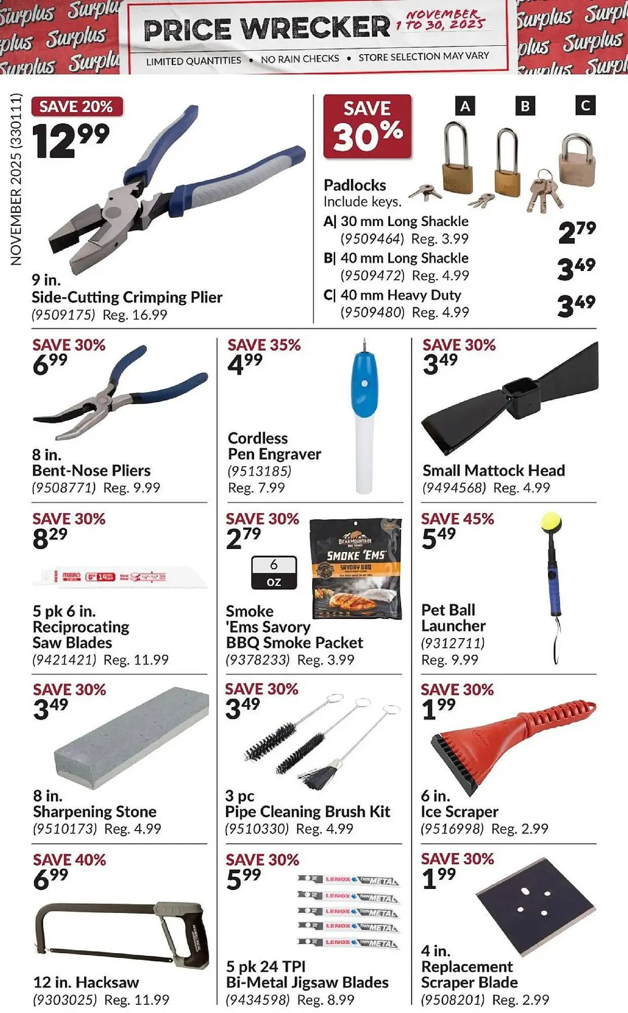 Princess Auto flyer from November 1 to December 1 2025 - flyer page 16