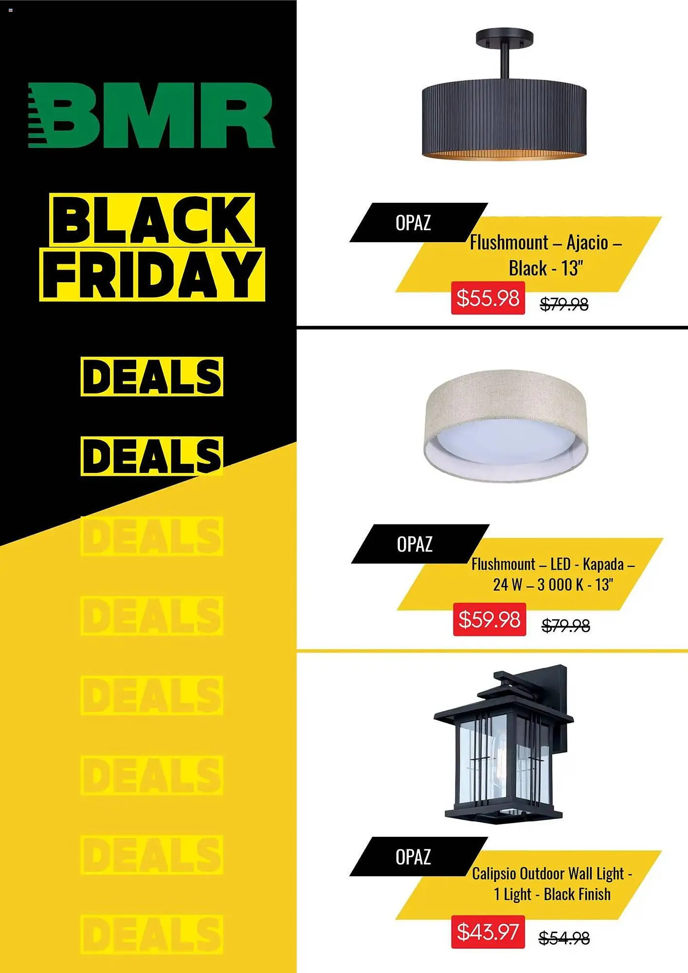 BMR flyer from November 21 to December 1 2025 - flyer page 1