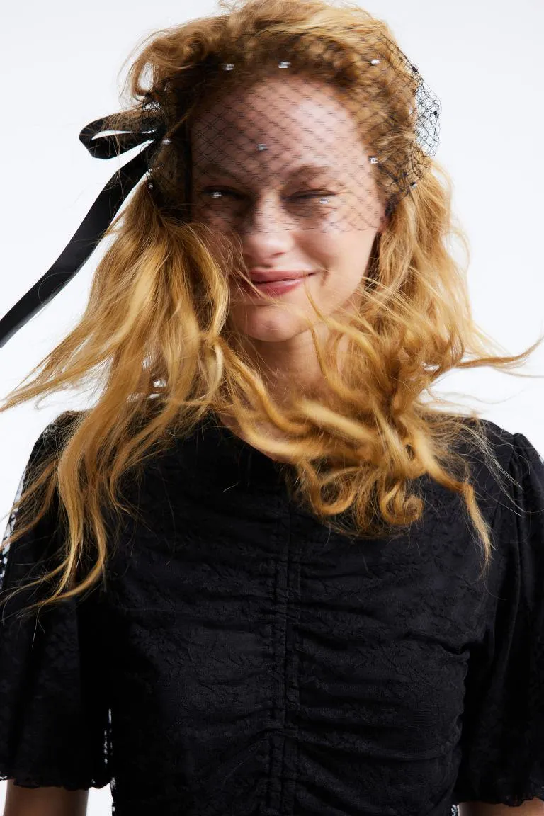 Vestido bodycon fruncido