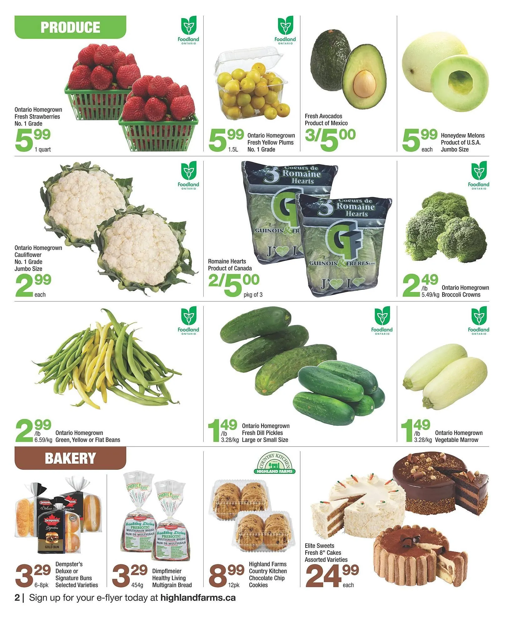 Highland Farms flyer from July 31 to August 13 2025 - flyer page 2