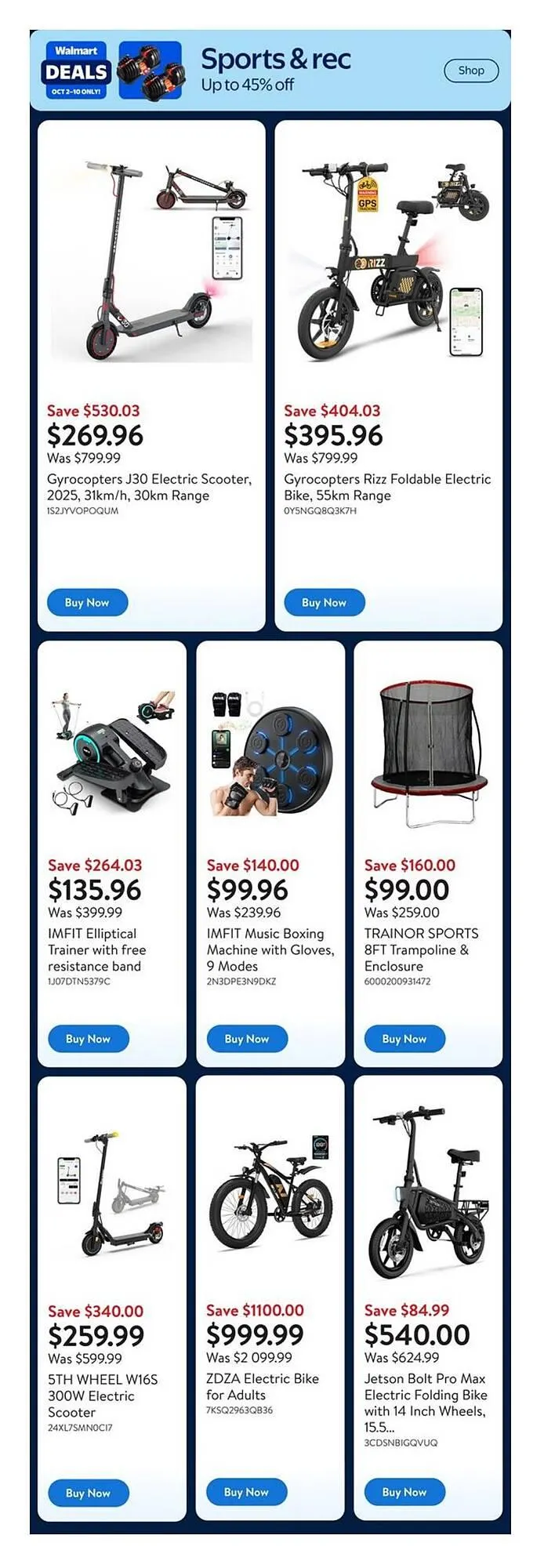Walmart flyer from October 2 to October 8 2025 - flyer page 7