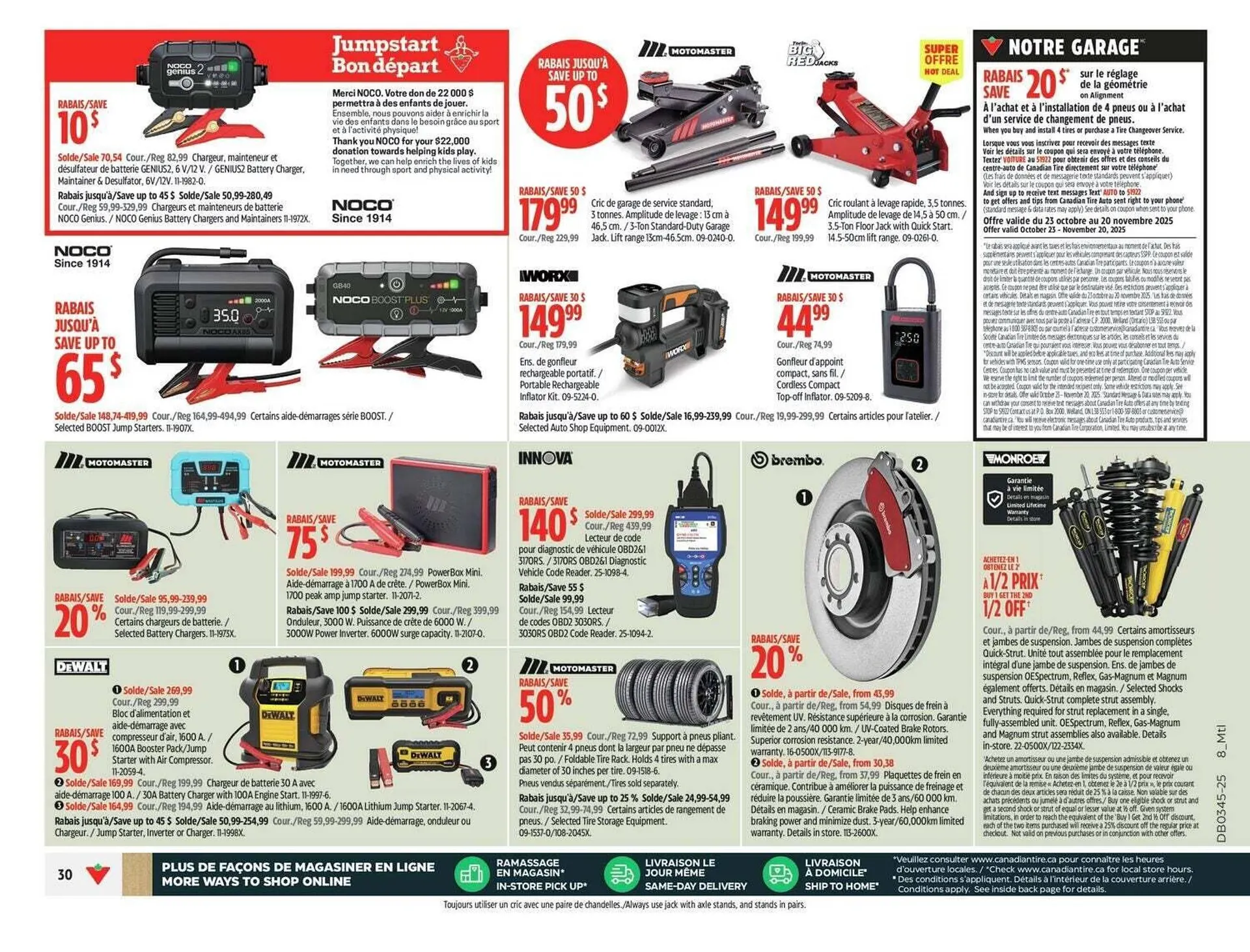 Canadian Tire flyer from October 30 to December 5 2025 - flyer page 32