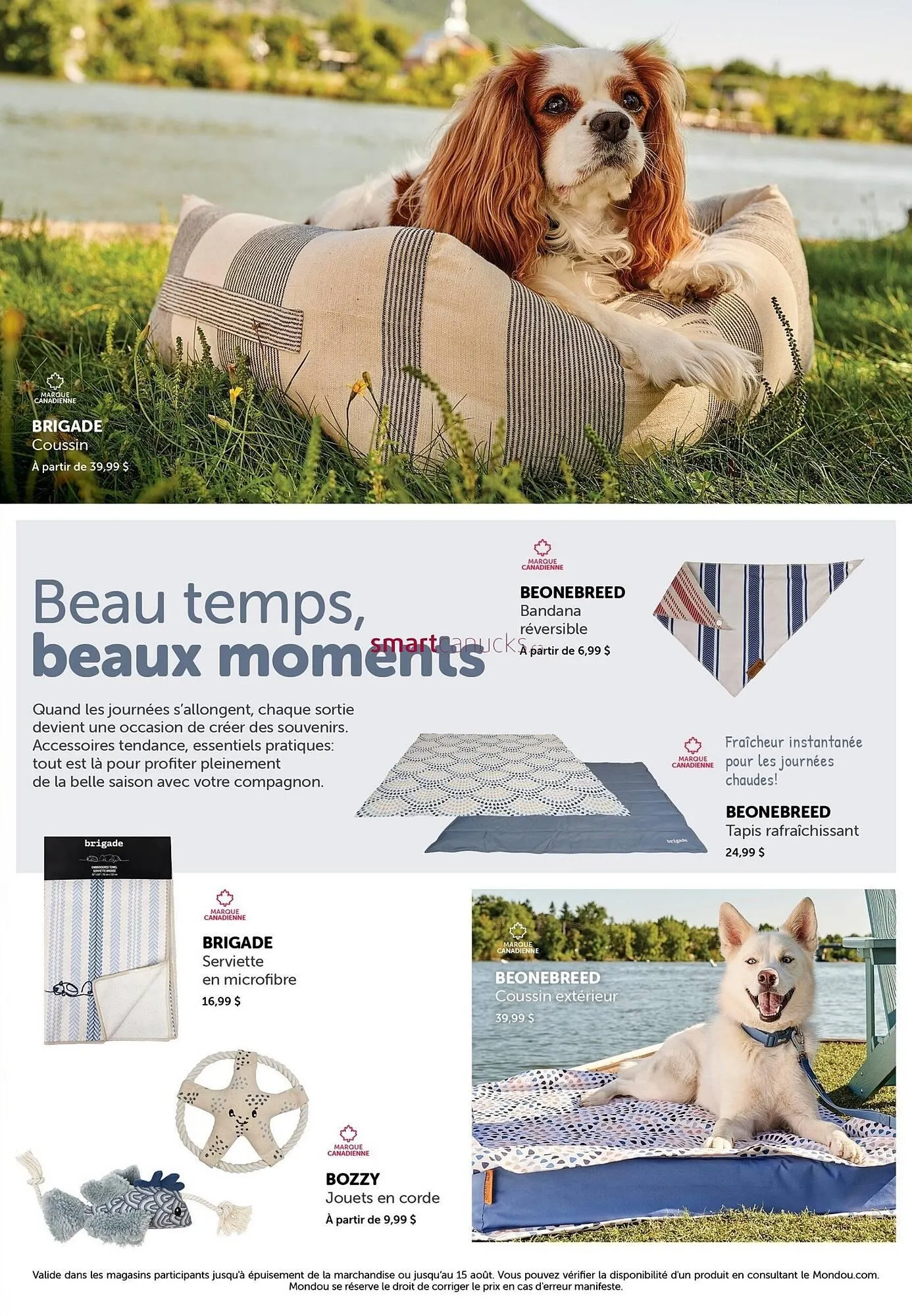 Mondou flyer from May 15 to August 15 2025 - flyer page 2