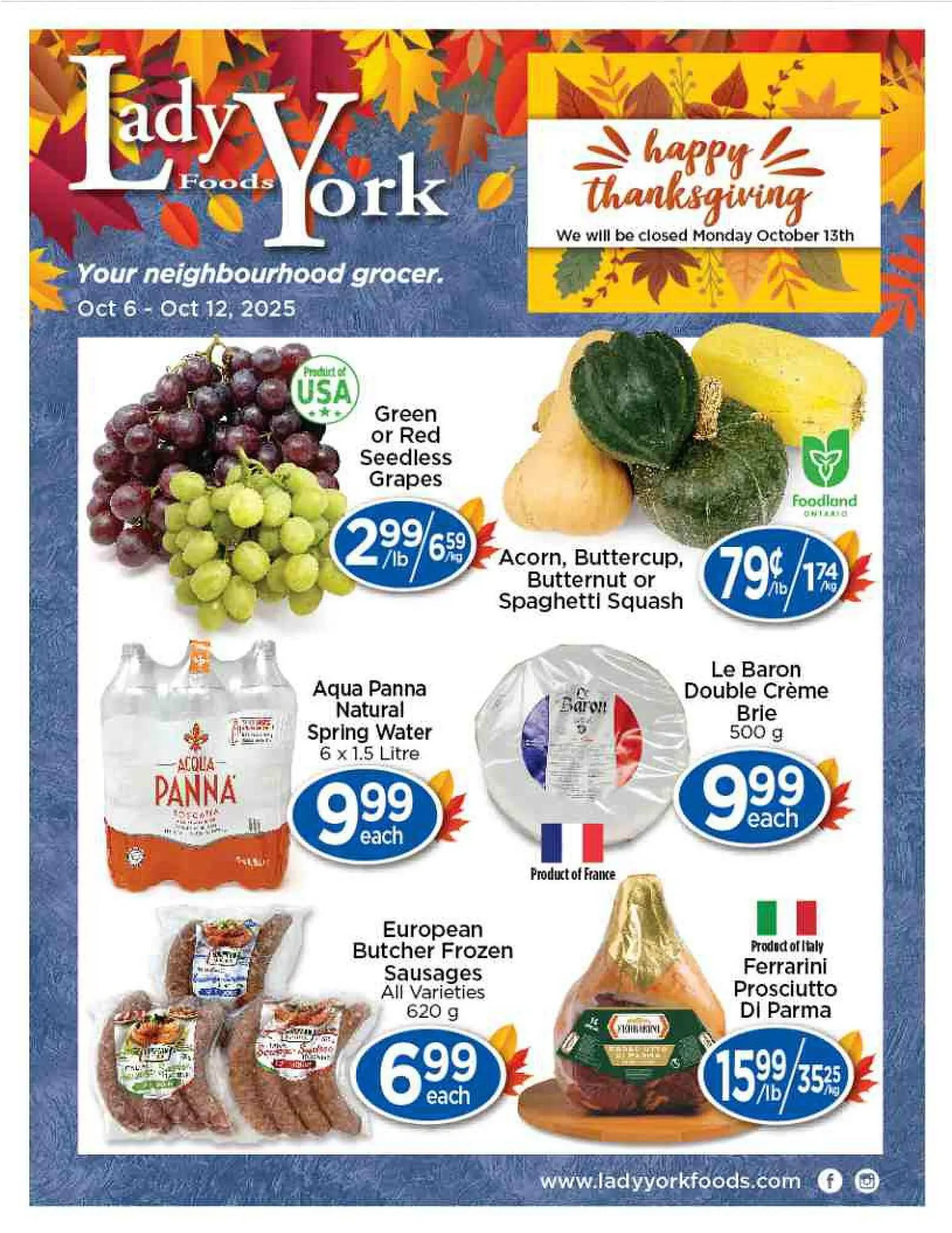 Lady York flyer from October 6 to October 12 2025 - flyer page 1