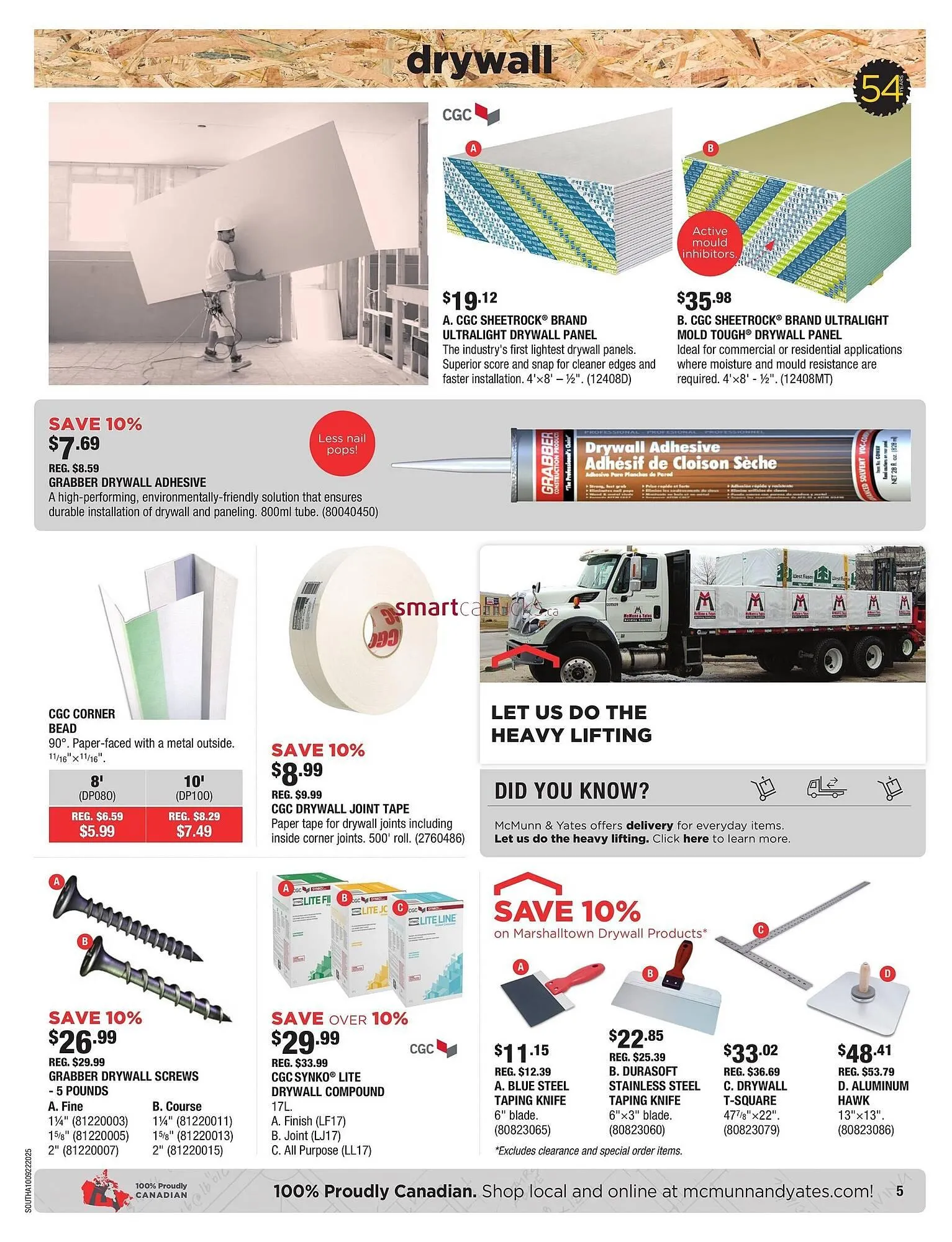 McMunn & Yates Building Supplies flyer from October 9 to October 15 2025 - flyer page 5