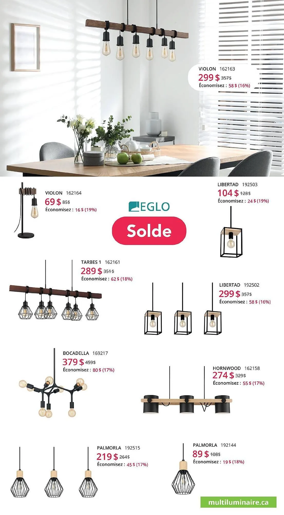 Multi Luminaire flyer from August 12 to January 6 2026 - flyer page 15