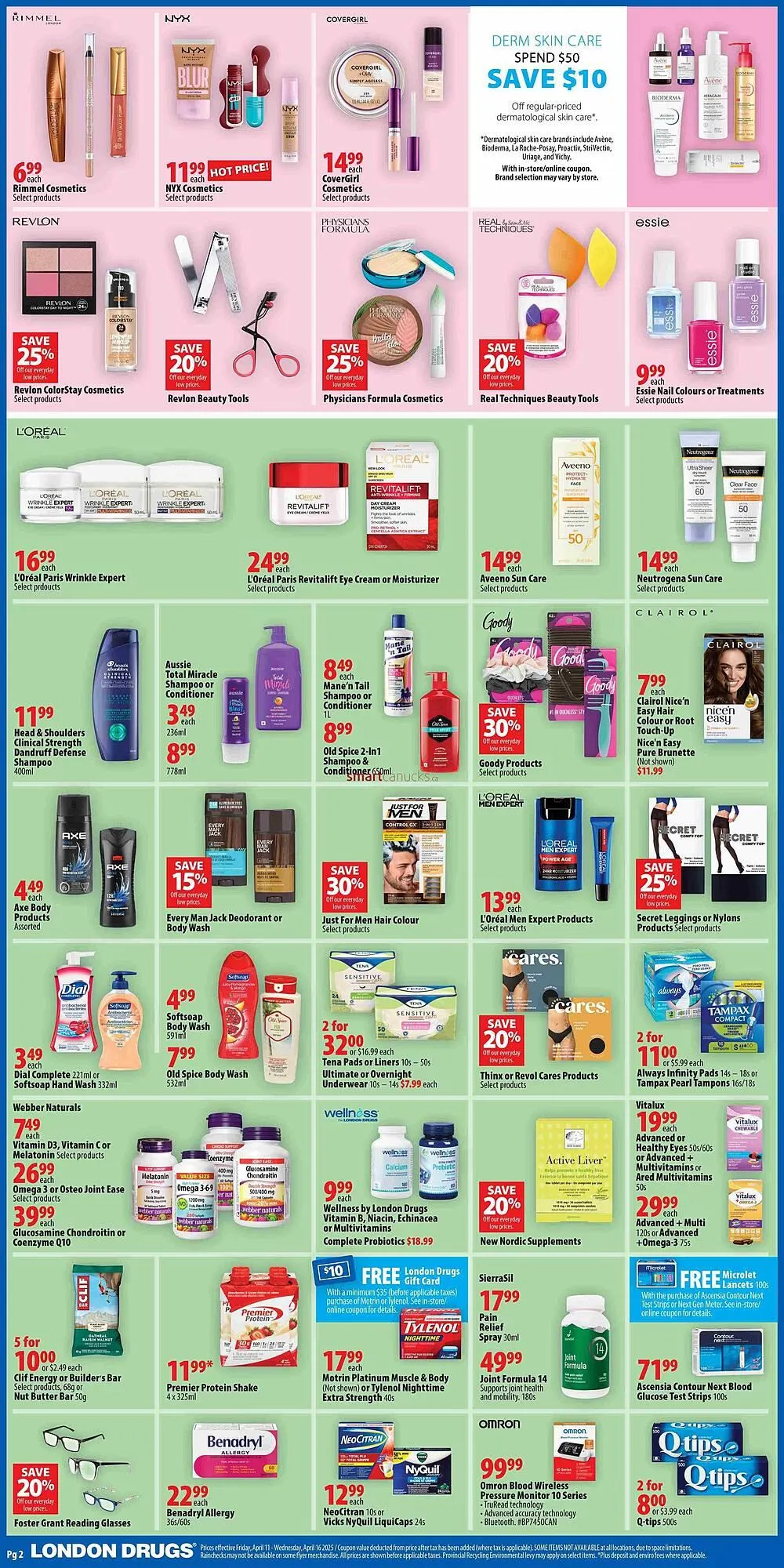 London Drugs flyer from April 11 to April 17 2025 - flyer page 2
