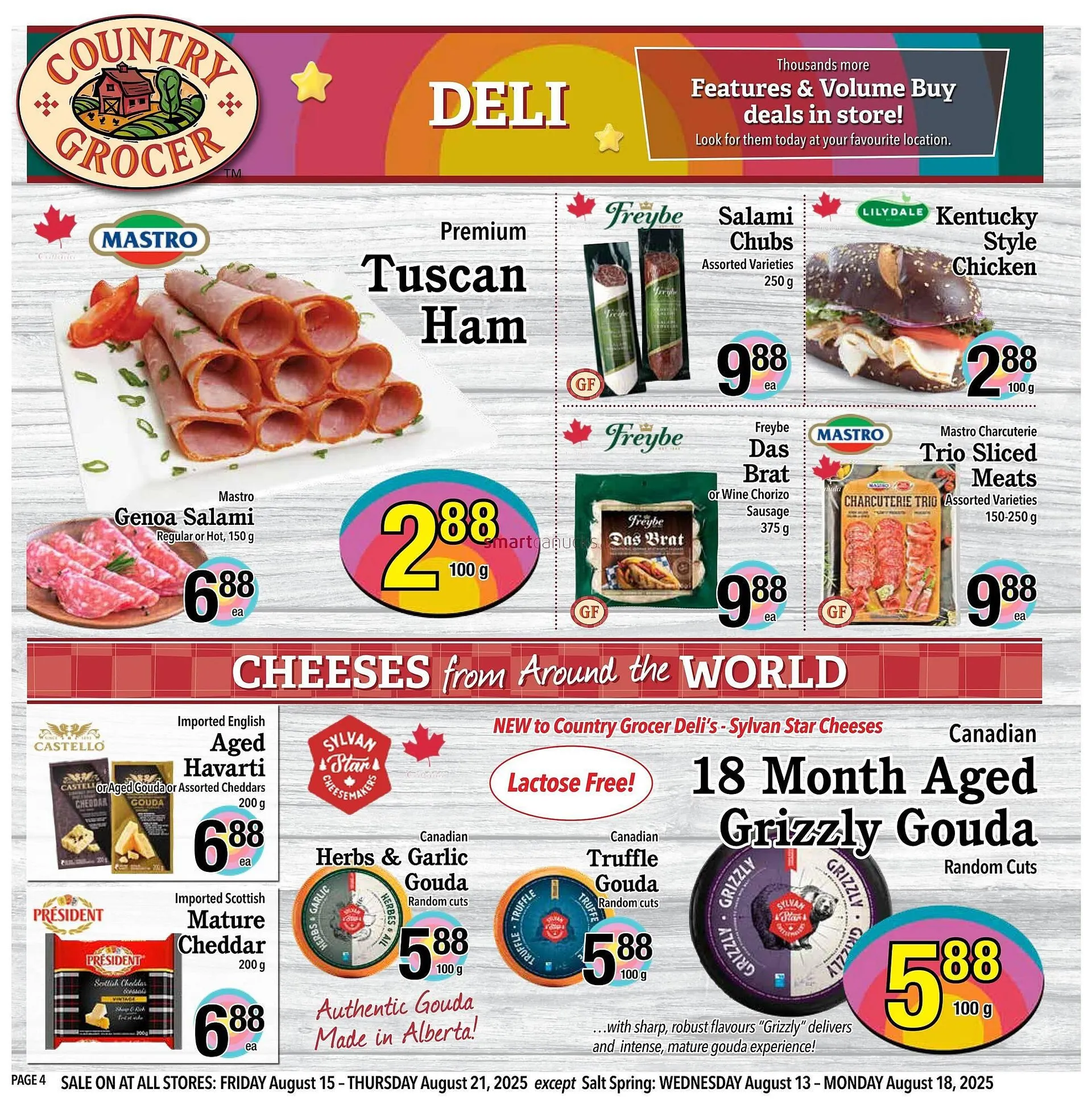 Country Grocer flyer from August 14 to August 20 2025 - flyer page 4