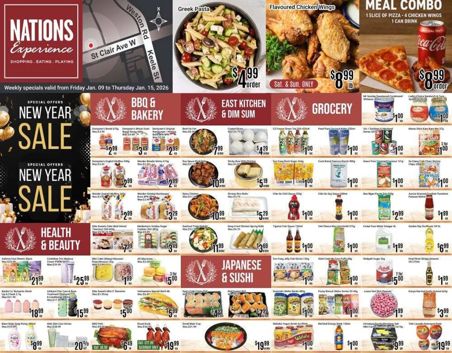 Nations Fresh Foods flyer from January 9 to January 16 2026 - flyer page 1