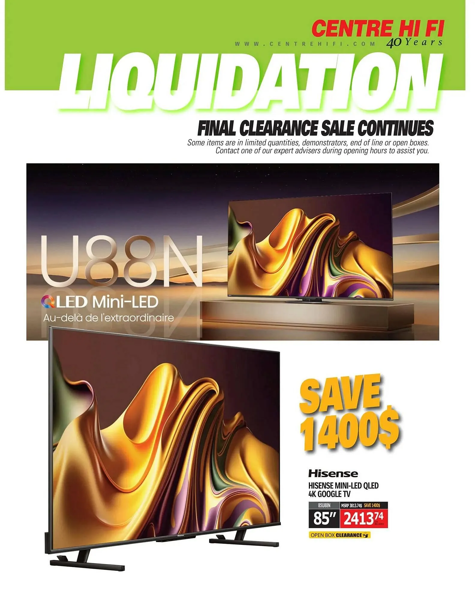 Centre Hi-Fi flyer from October 31 to November 6 2025 - flyer page 75