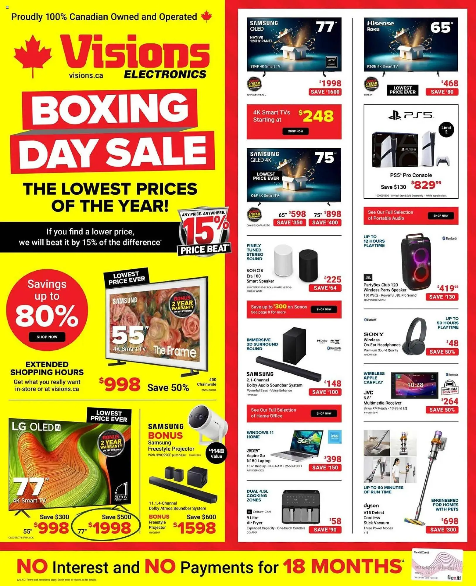 Visions Electronics flyer from December 24 to January 2 2026 - flyer page 2
