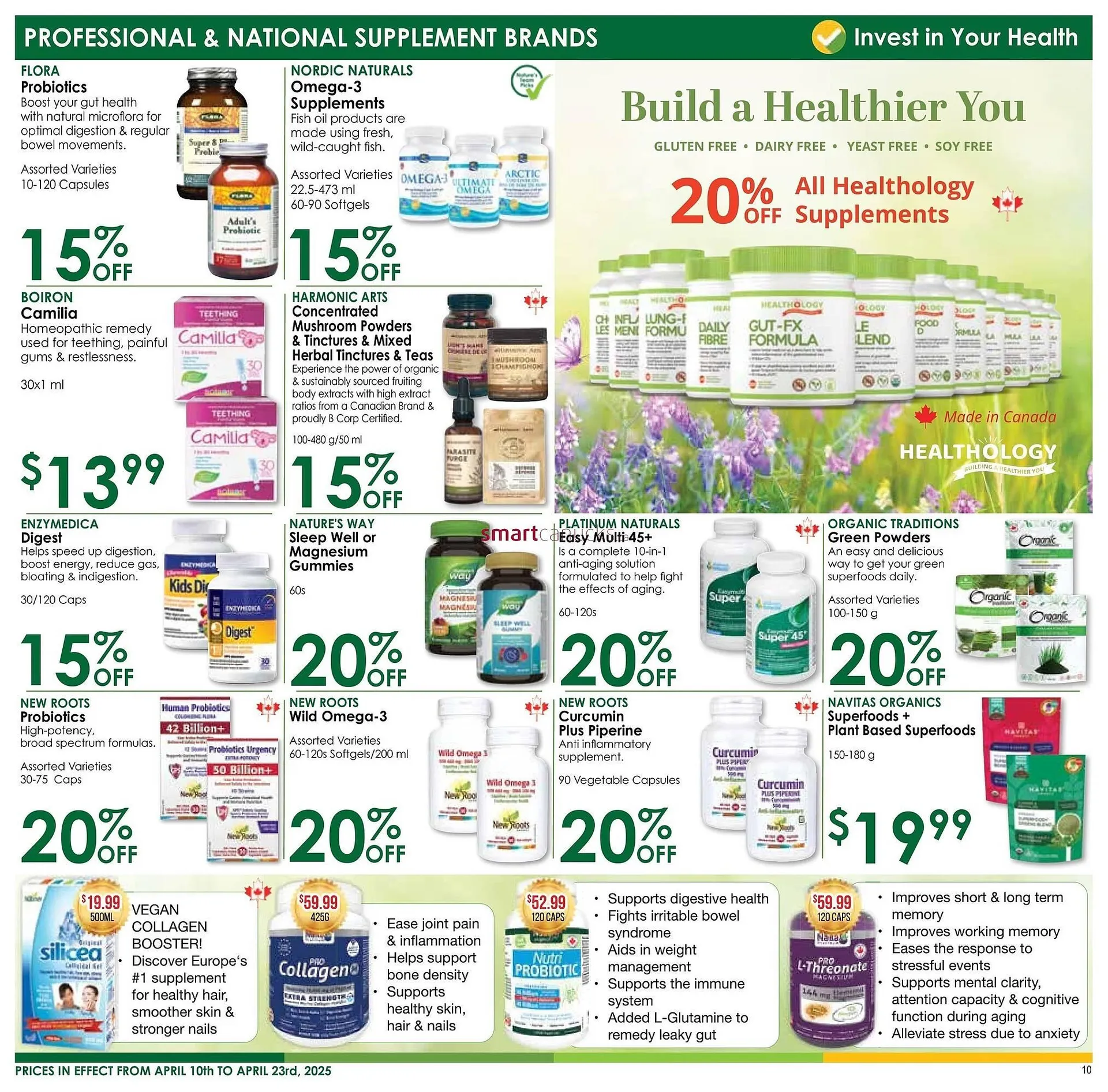 Nature's Emporium flyer from April 11 to April 17 2025 - flyer page 10