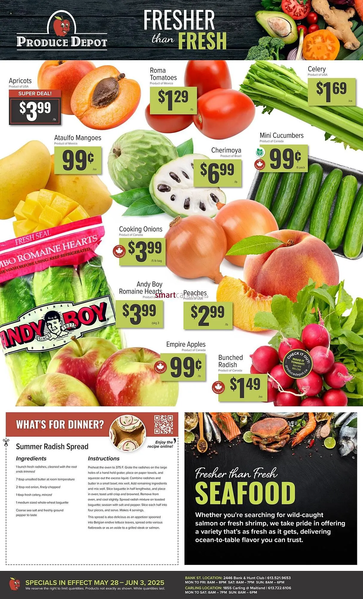 Produce Depot flyer - 1