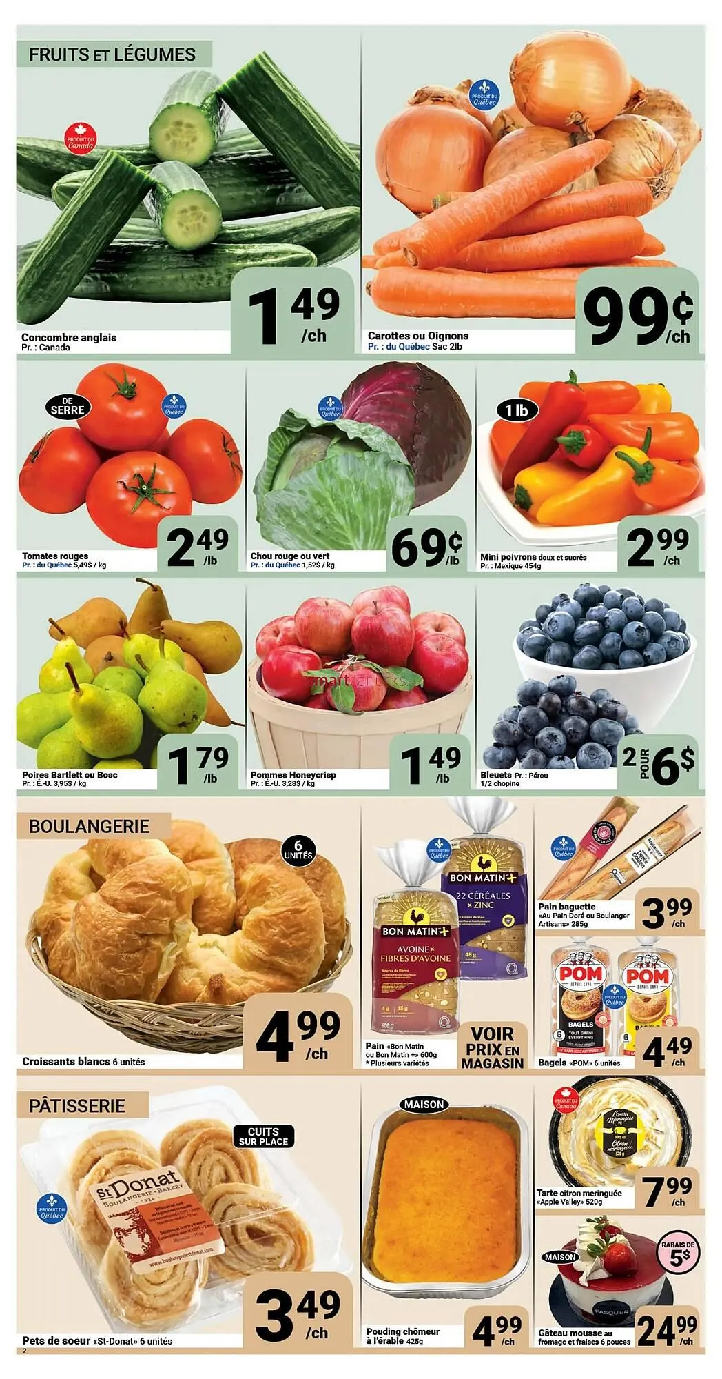 Pasquier flyer from January 8 to January 14 2026 - flyer page 2