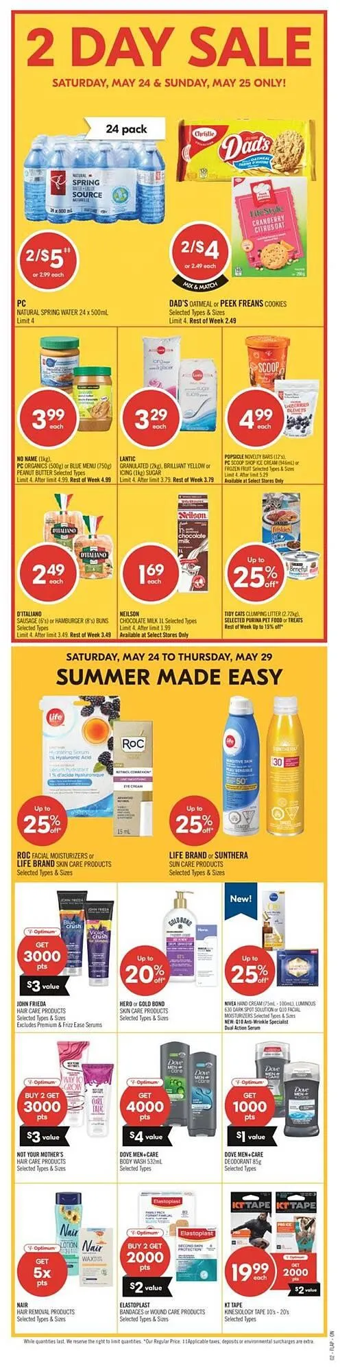 Shoppers Drug Mart flyer from May 24 to May 30 2025 - flyer page 3