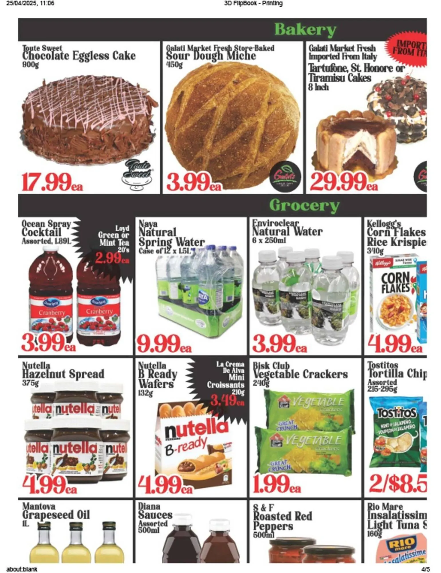 Galati Market Fresh flyer from May 25 to June 8 2025 - flyer page 3