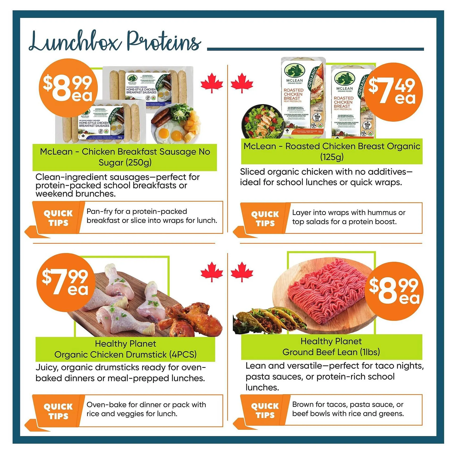 Healthy Planet flyer from August 7 to September 3 2025 - flyer page 3