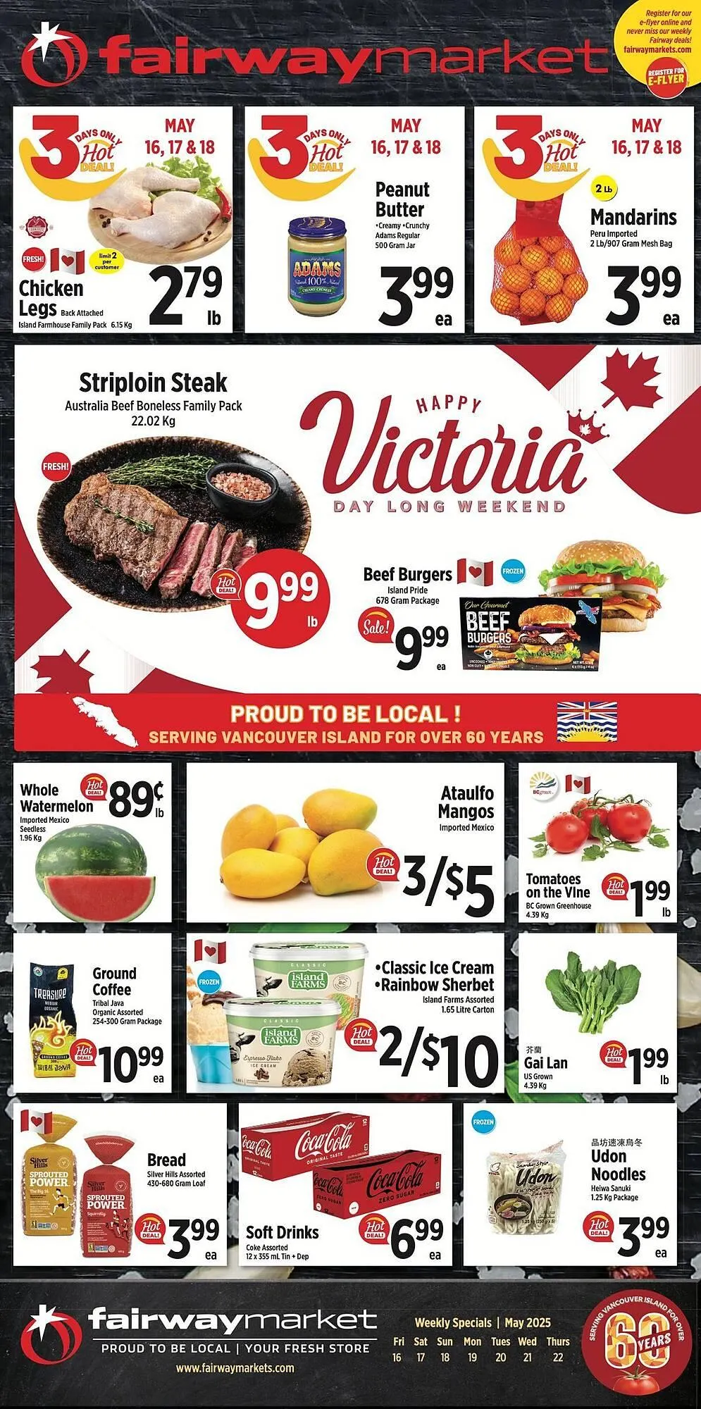 Fairway Market Canada flyer from May 16 to May 22 2025 - flyer page 1