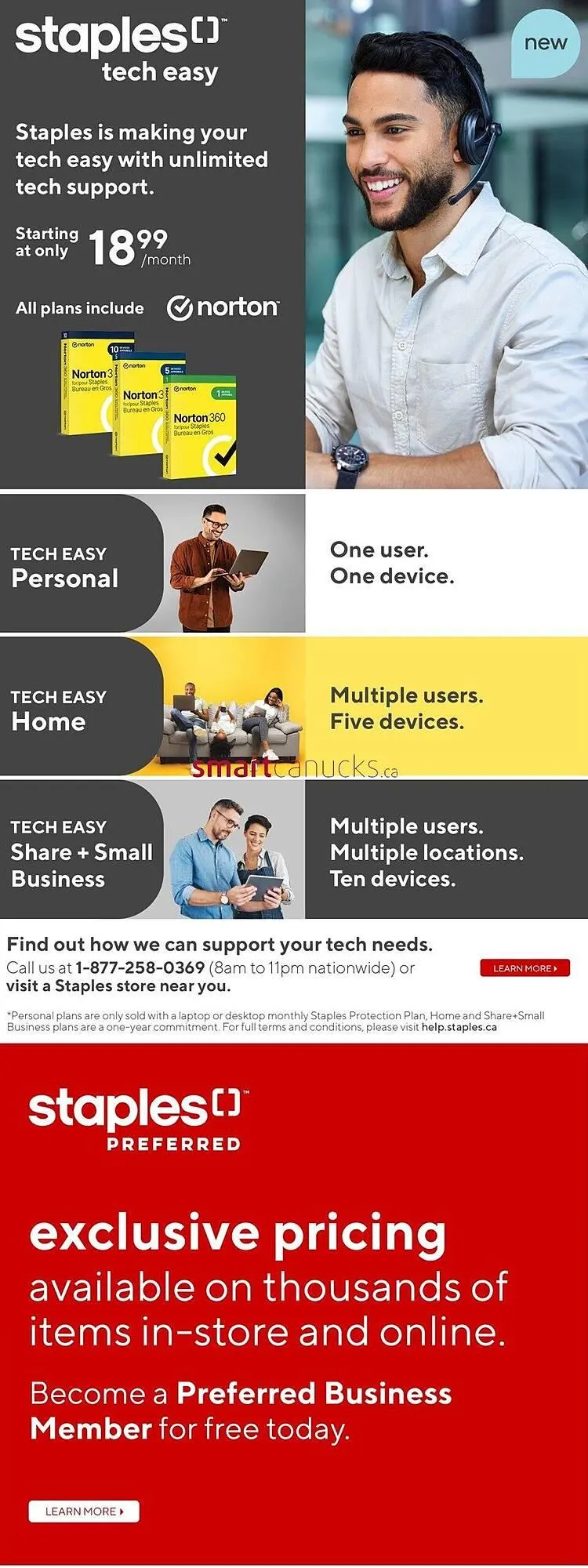 Staples flyer from November 1 to November 7 2024 - flyer page 8