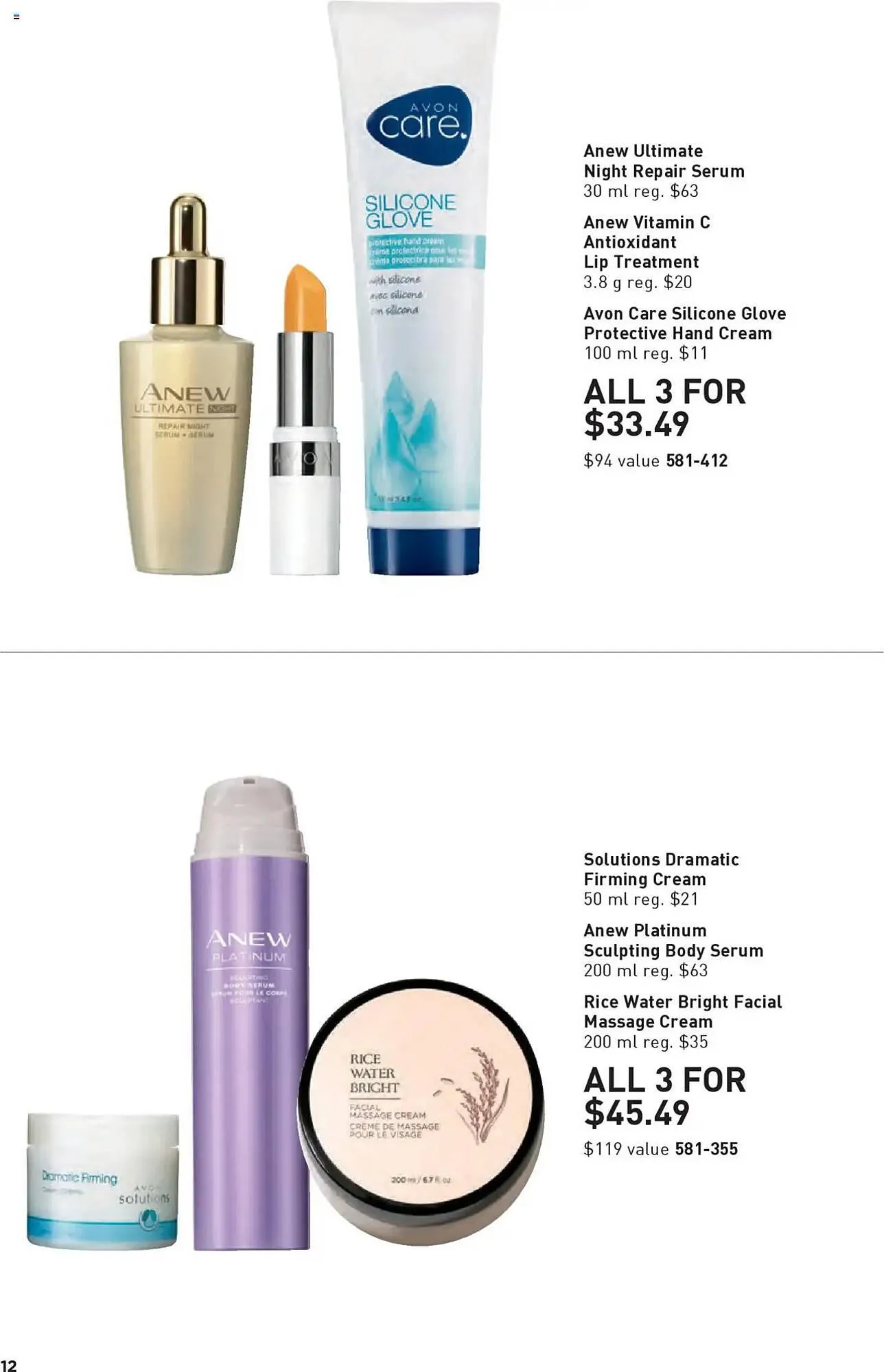 AVON flyer from March 27 to April 23 2025 - flyer page 12