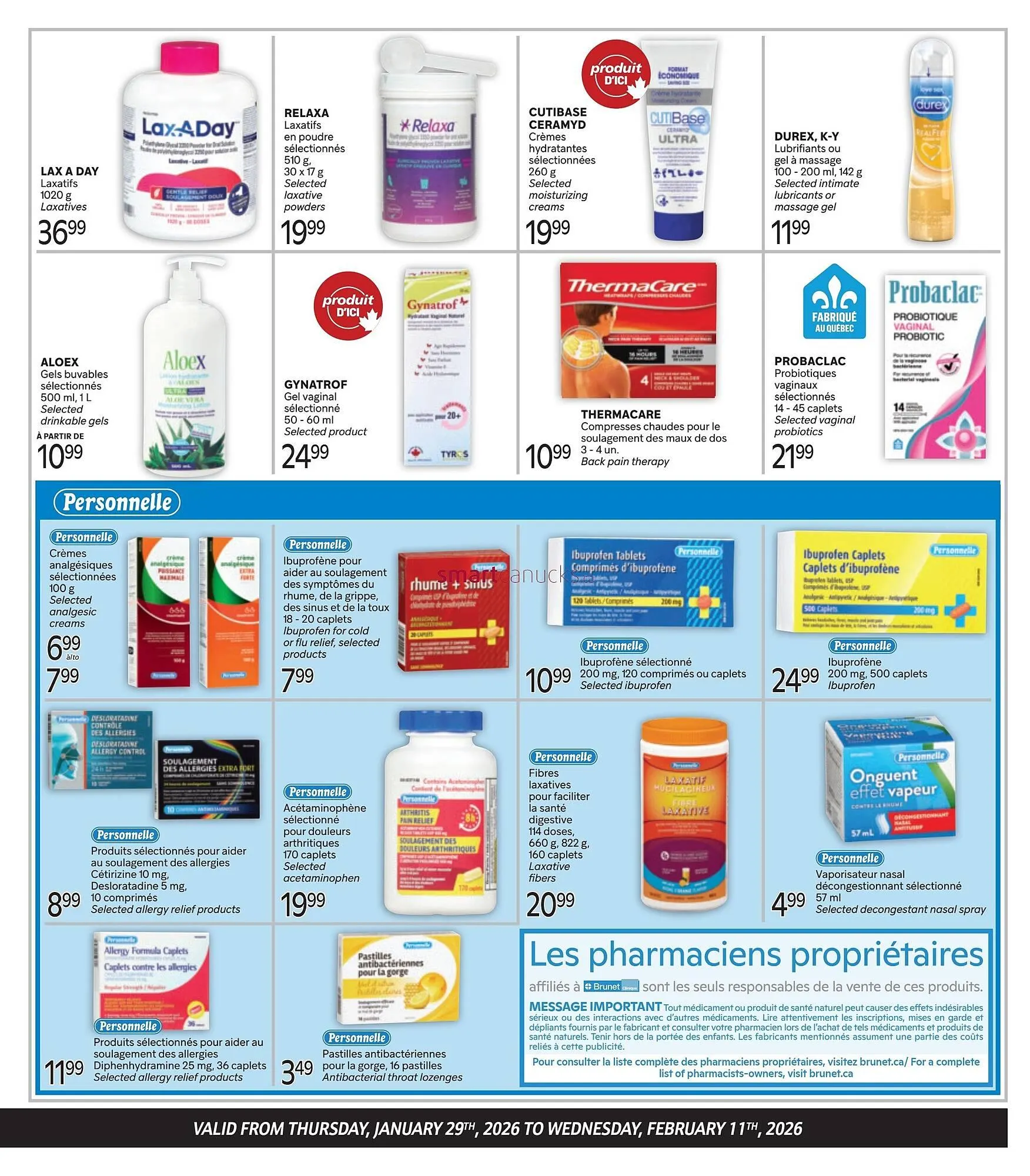 Brunet flyer from January 29 to February 11 2026 - flyer page 3