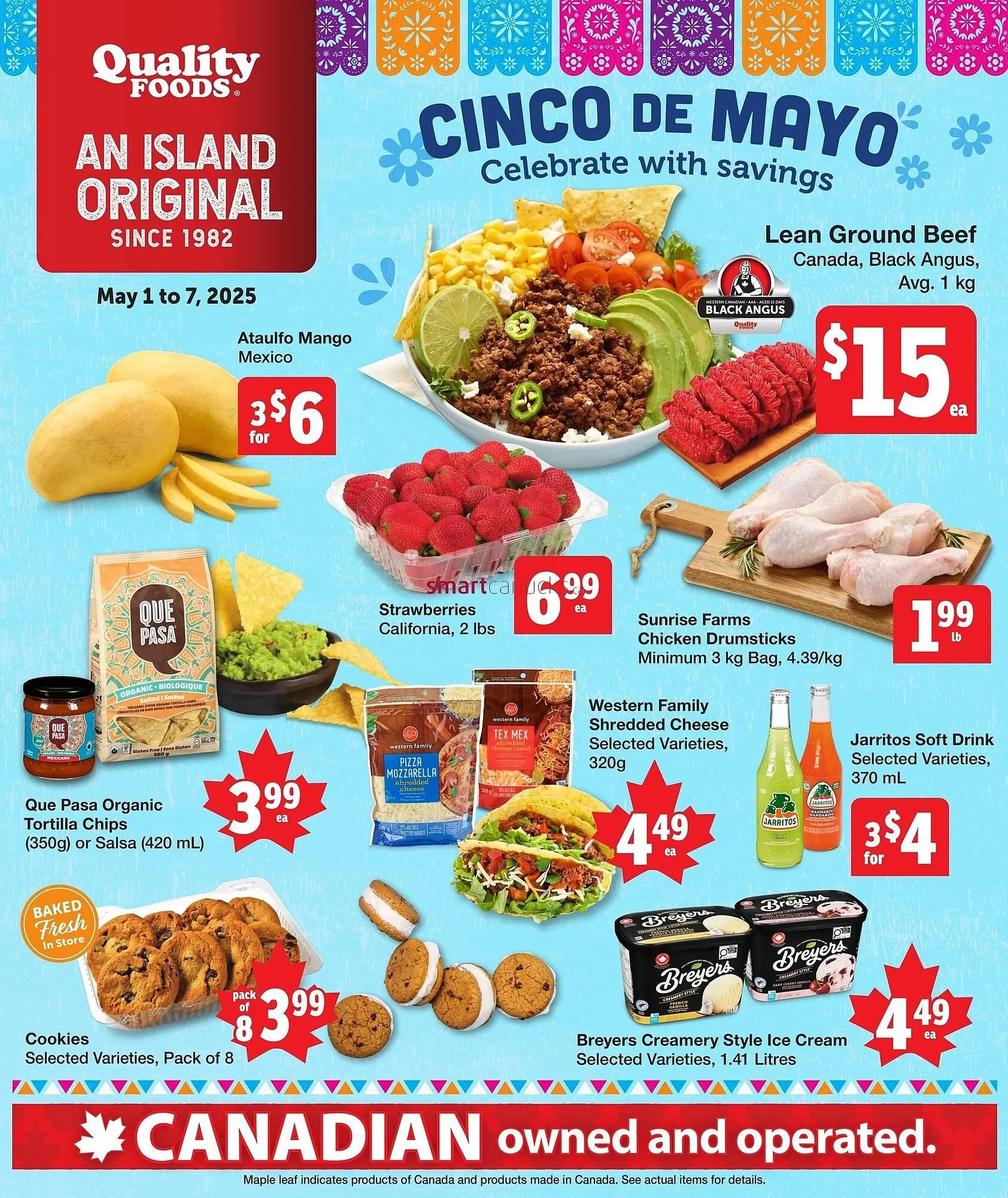 Quality Foods flyer from May 2 to May 8 2025 - flyer page 1