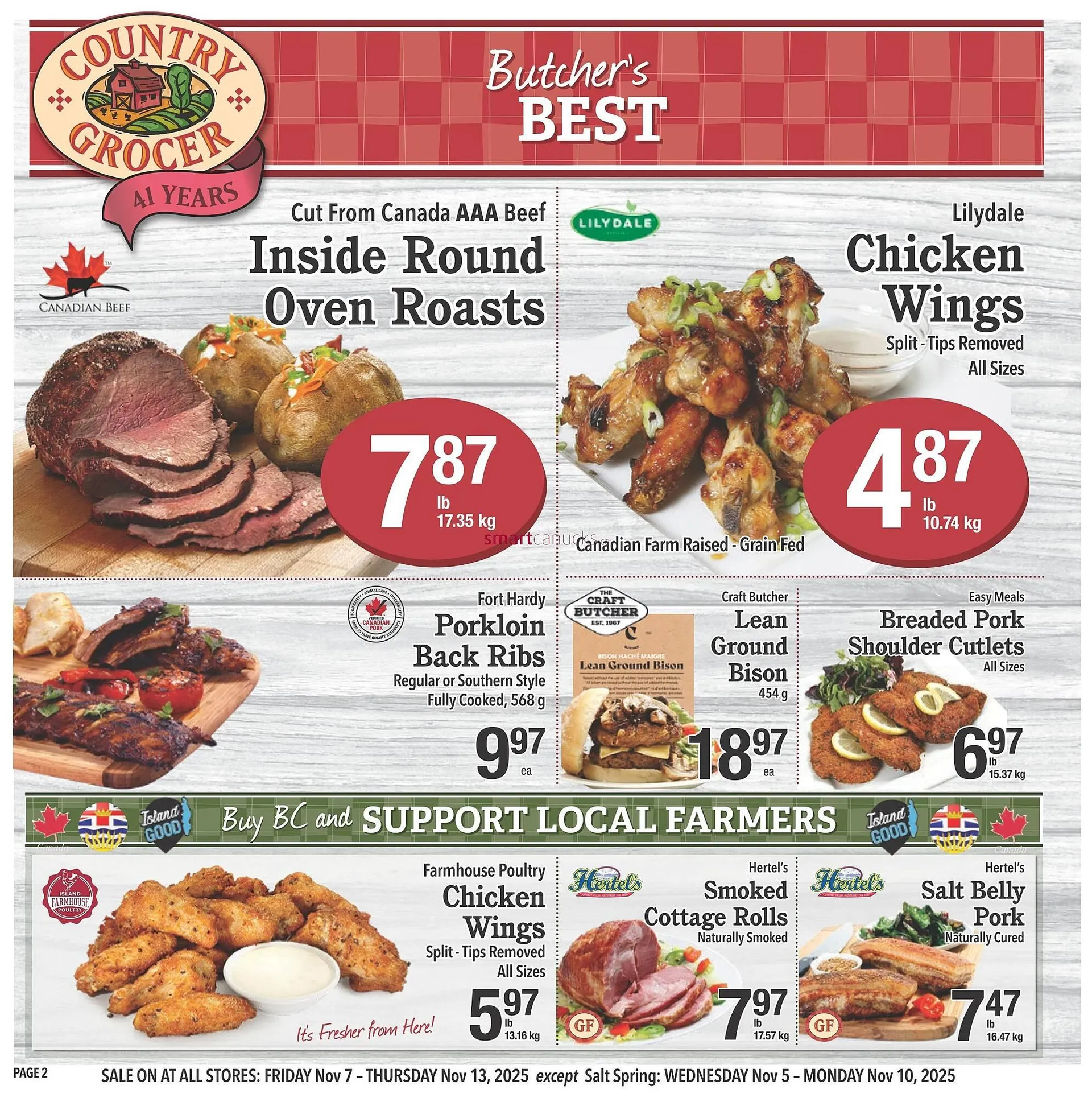 Country Grocer flyer from November 6 to November 12 2025 - flyer page 2