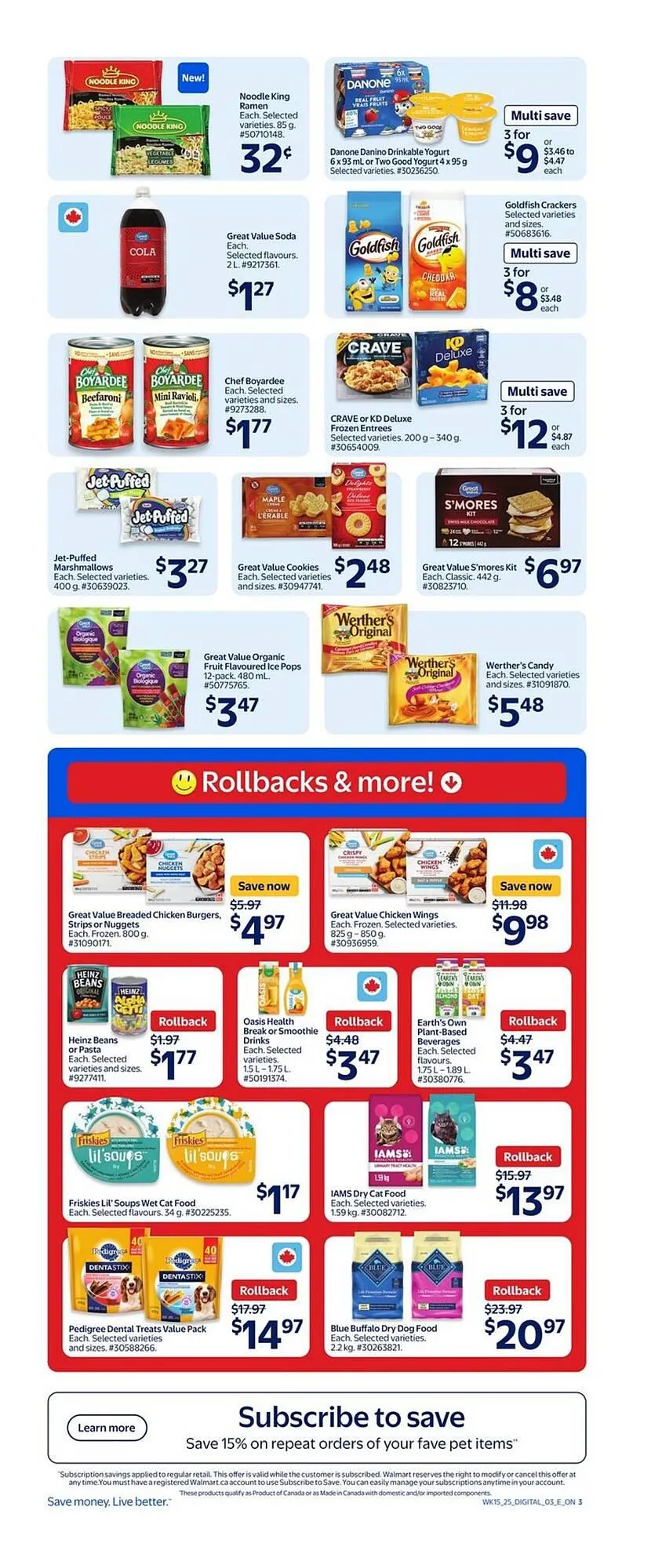 Walmart flyer from May 8 to May 14 2025 - flyer page 5