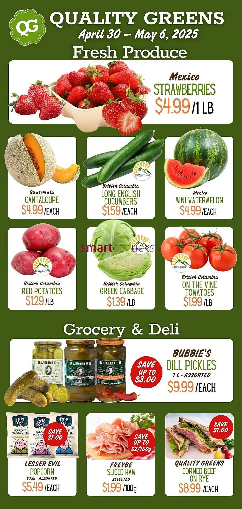 Quality Greens flyer - 1