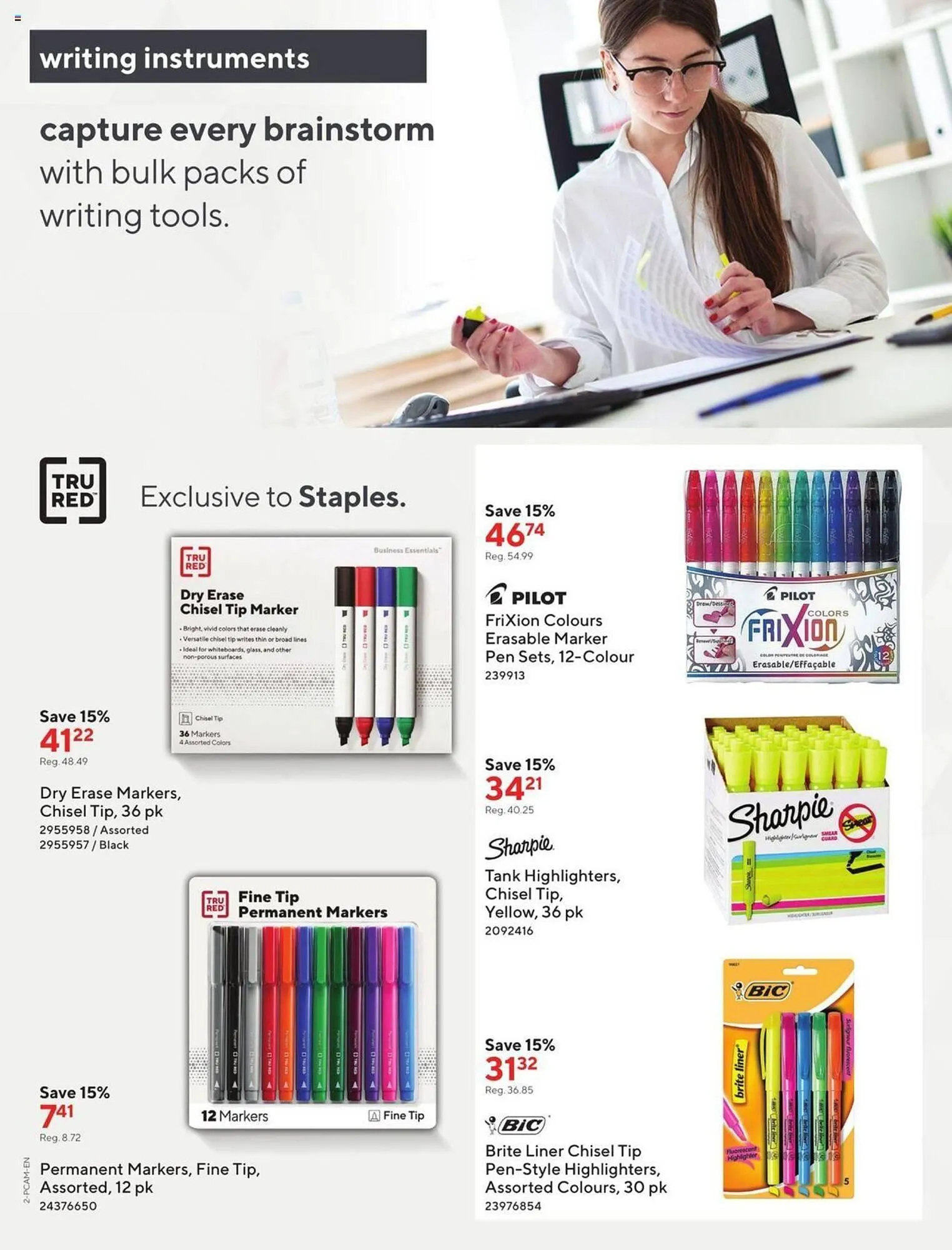 Staples flyer from August 7 to August 20 2024 - flyer page 3