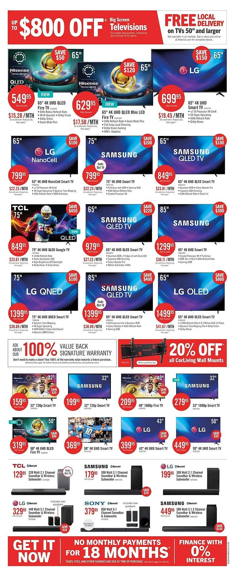 The Brick flyer from October 10 to October 16 2025 - flyer page 18