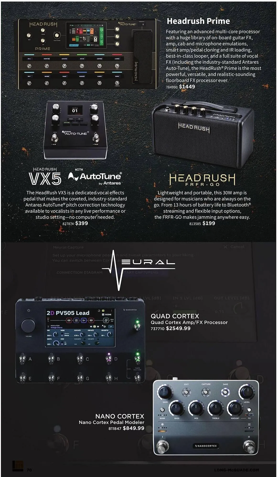 Long & McQuade flyer from October 9 to October 31 2025 - flyer page 70