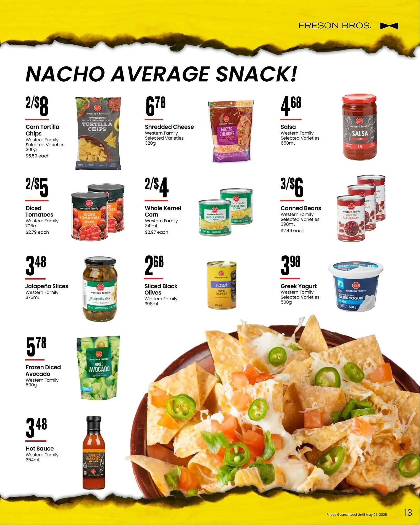 Freson Bros flyer from April 25 to May 29 2025 - flyer page 13