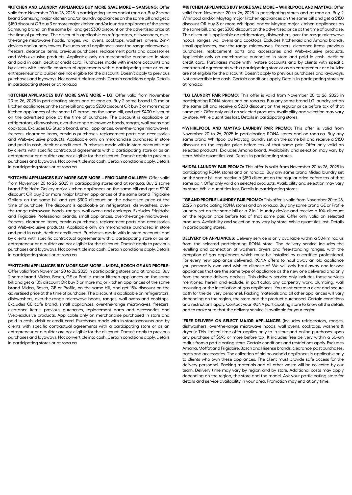 RONA flyer from November 20 to November 27 2025 - flyer page 25