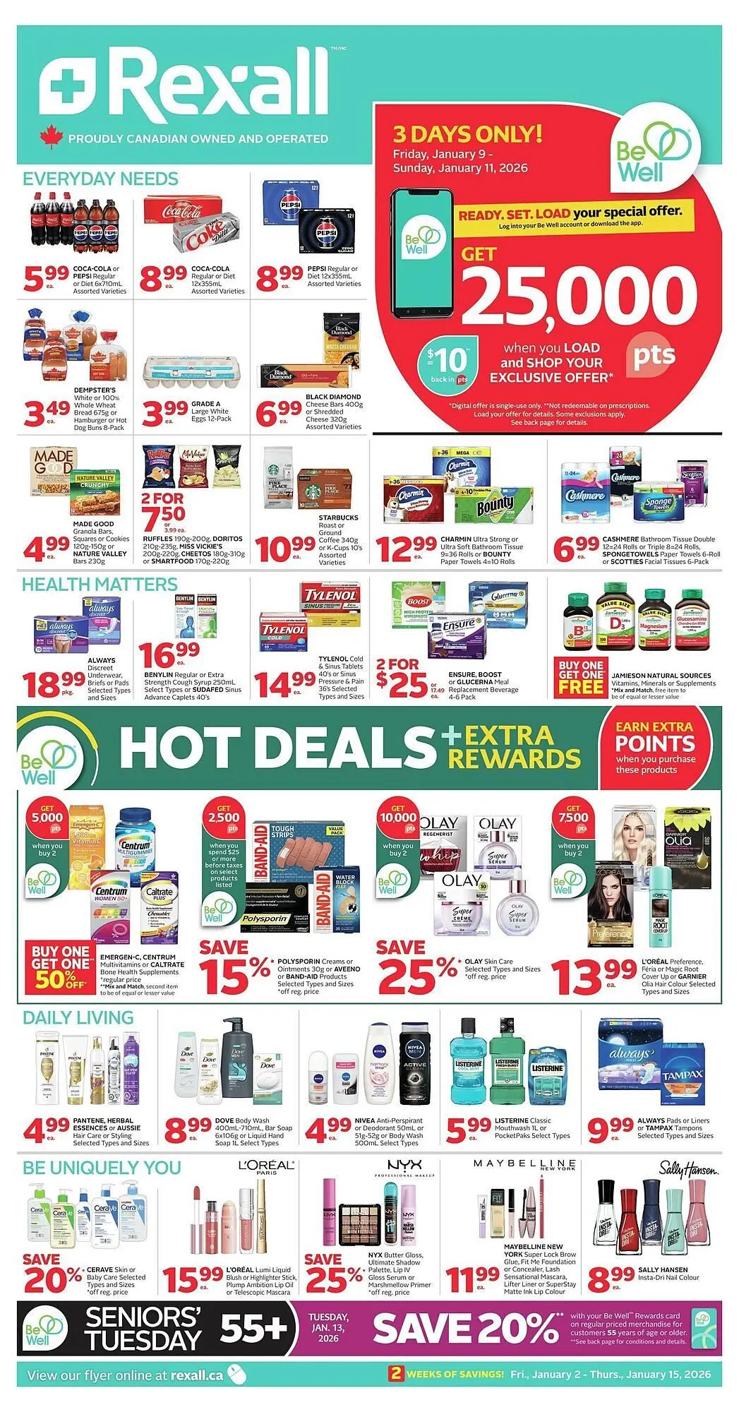 Rexall flyer from January 8 to January 22 2026 - flyer page 2